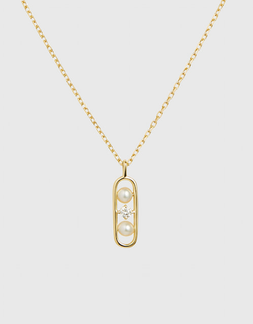 Morning Dew Dawn 18ct Yellow Gold Necklace