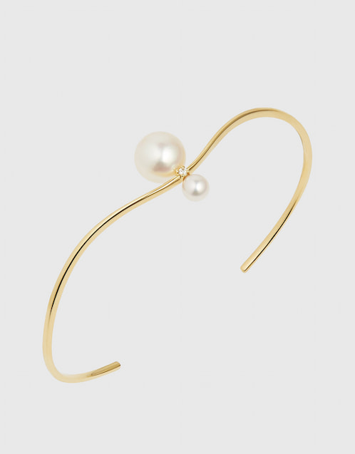 Morning Dew Aurora 18ct Yellow Gold Bangle