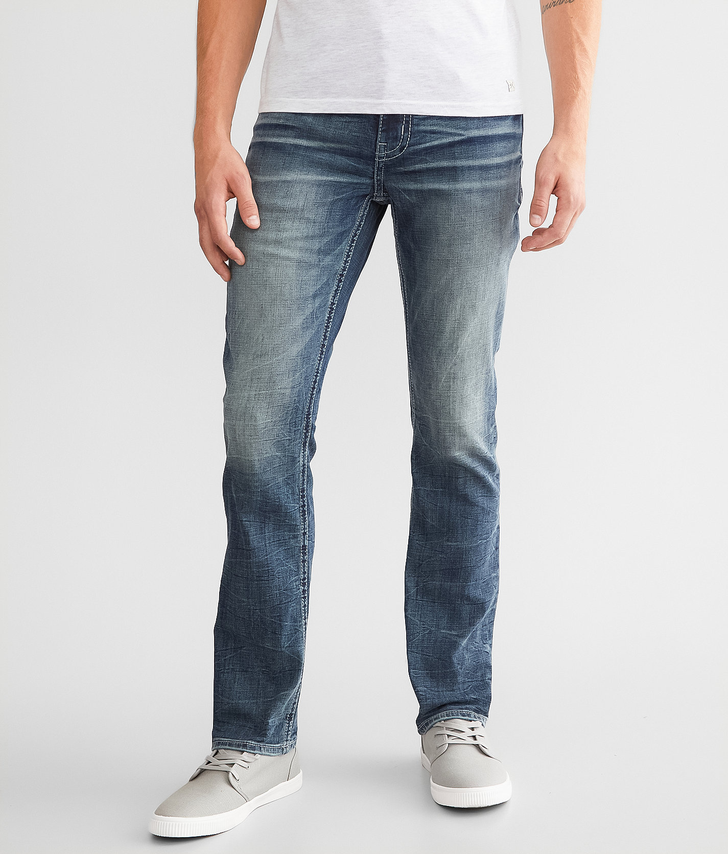 BKE Alec Straight Stretch Jean - Men's Jeans in Kyle