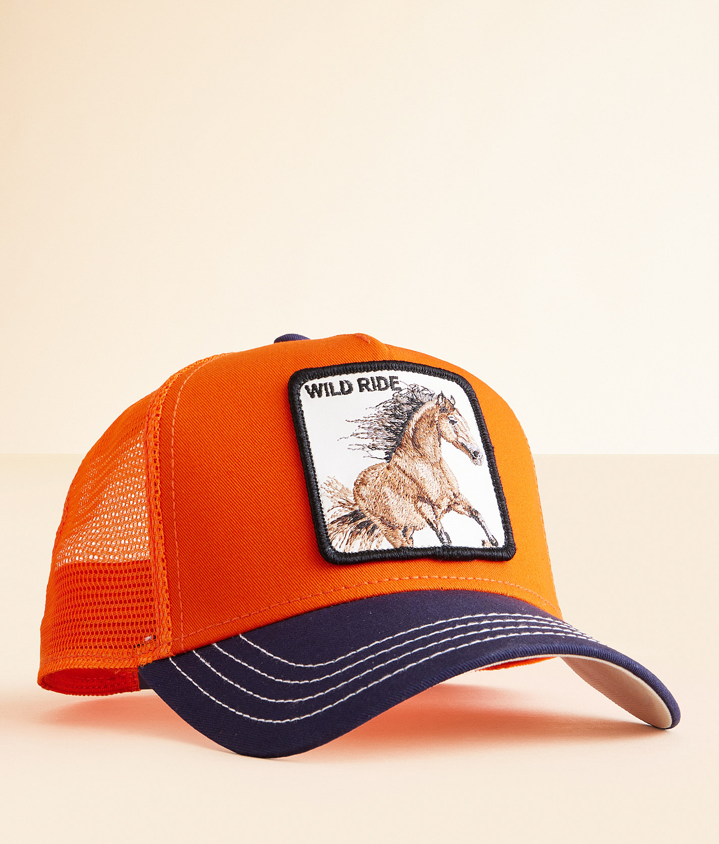 Goorin Bros. The Wild Ride Horse Trucker Hat - Men's Hats in Orange