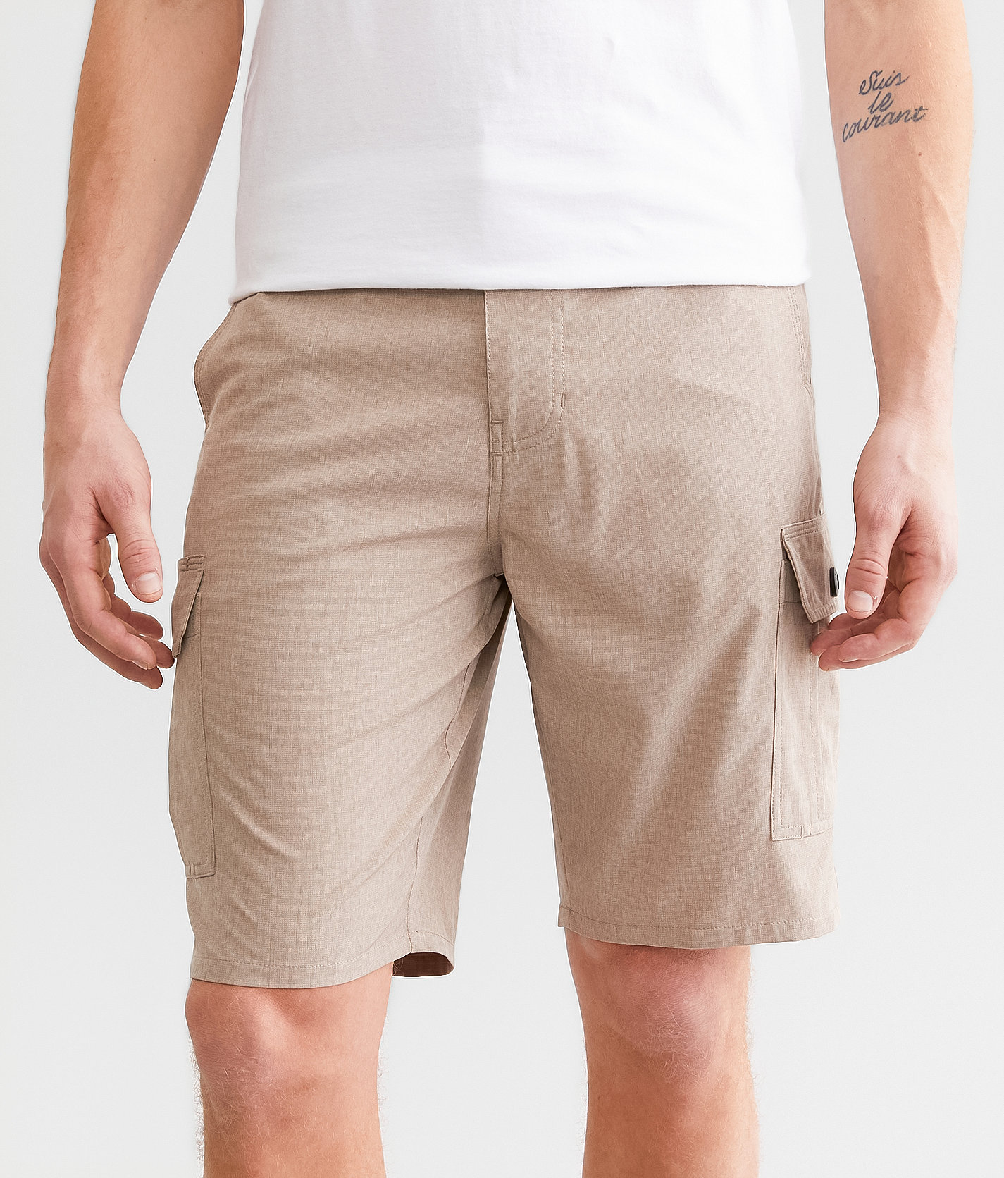 Maven Co-op Recreation Cargo Stretch Short - Men's Shorts in Desert Taupe