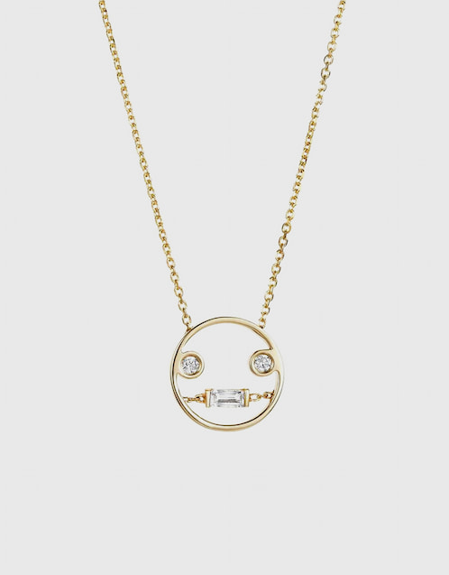 Petit Lei Pendant 14ct Yellow Gold Necklace