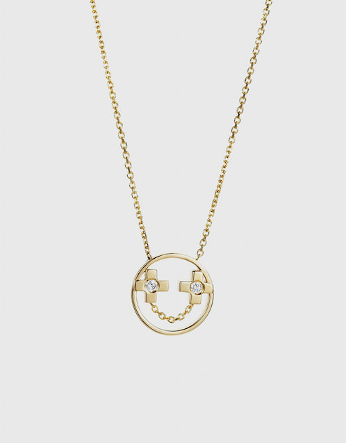 Petit Rae 14ct Yellow Gold Pendant Necklace