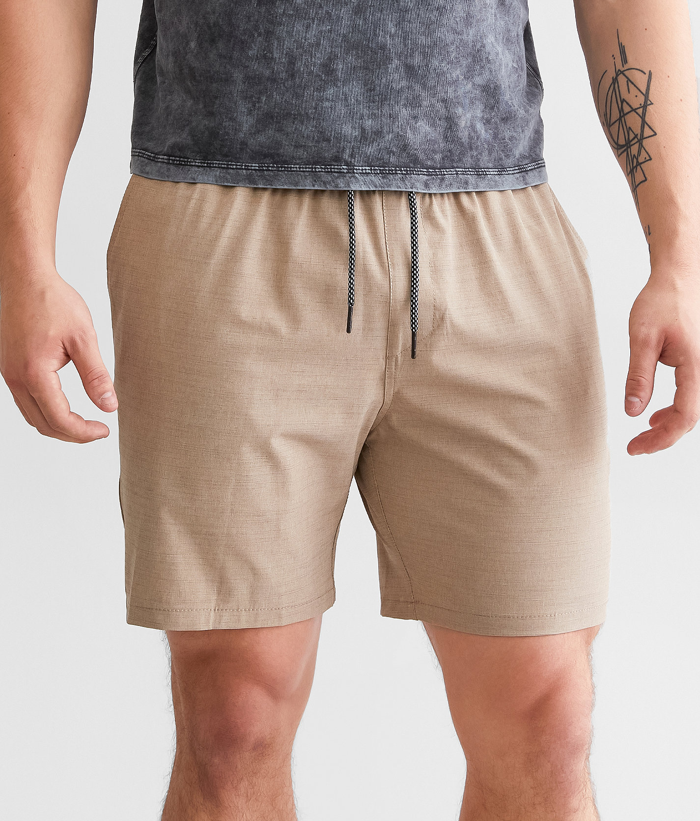 Departwest Lancaster Stretch Walkshort - Men's Shorts in Khaki