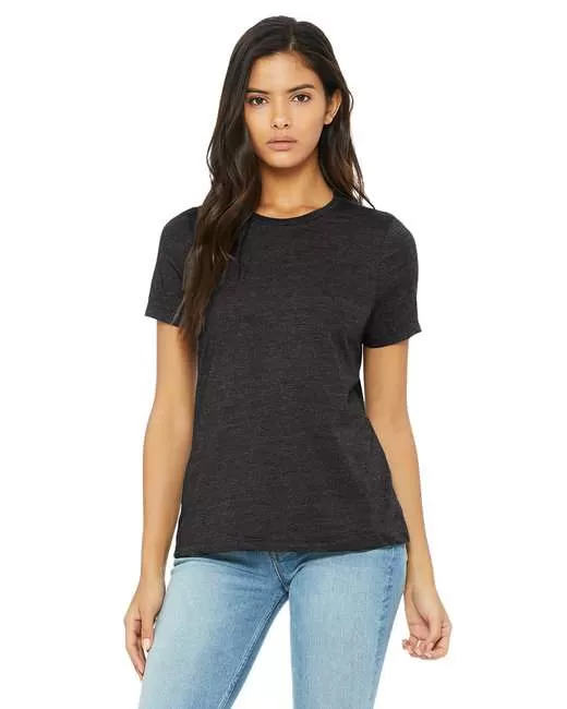 Bella + Canvas 6400CVC Ladies' Relaxed Heather CVC Short-Sleeve T-Shirt