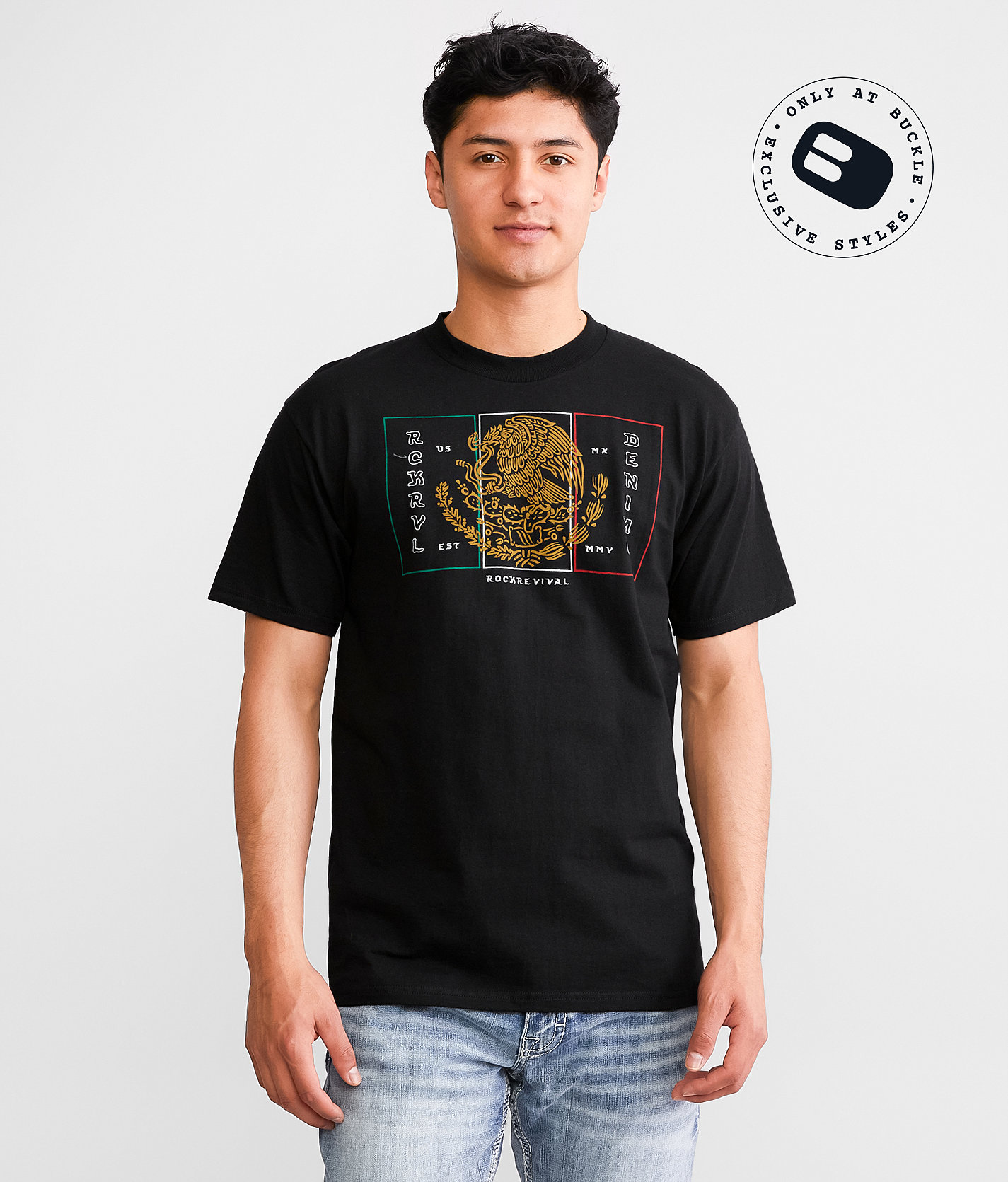 Rock Revival Glen T-Shirt - Men's T-Shirts in Black