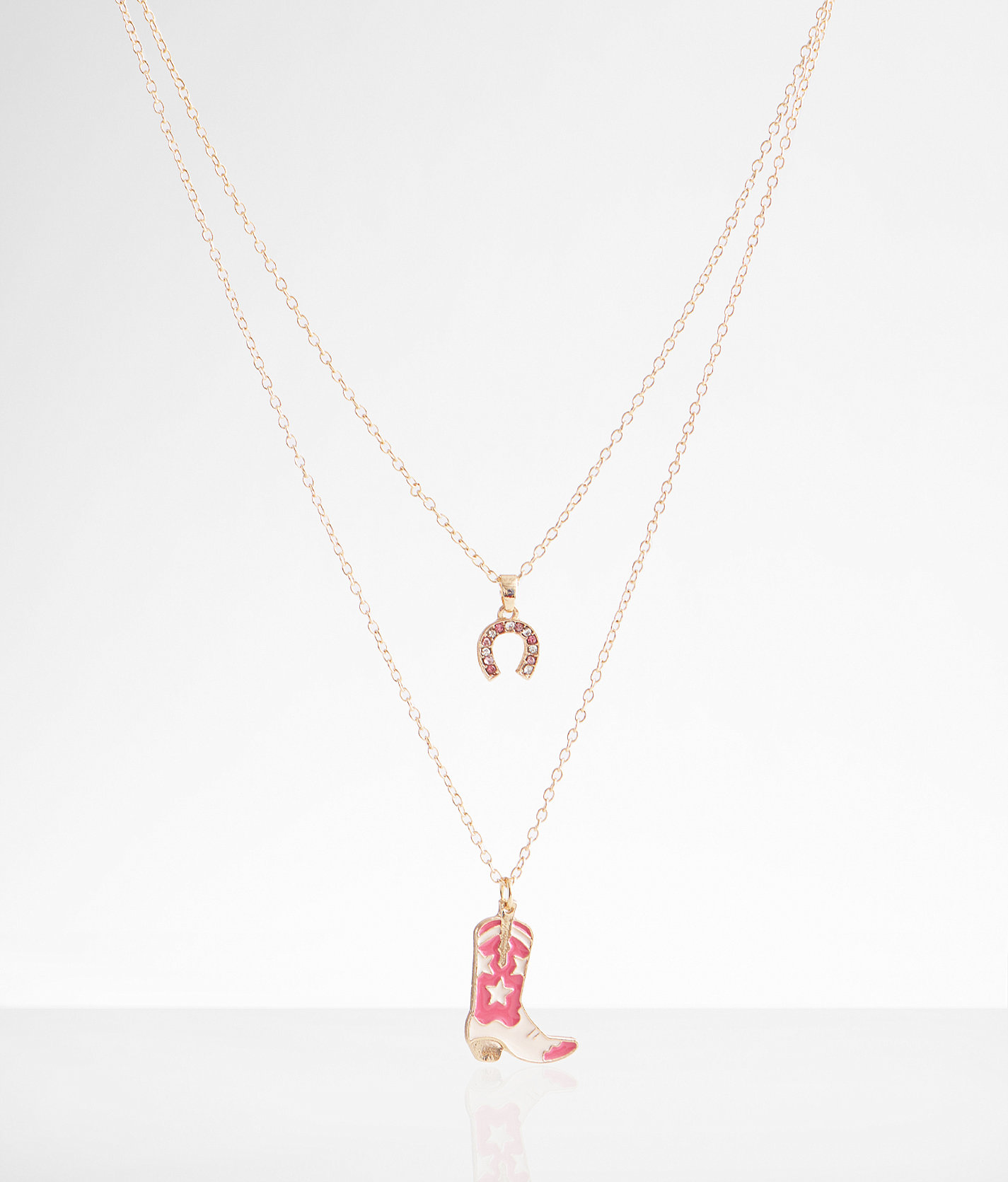 boutique by BKE Western Charm Necklace - Women's Jewelry in Gold