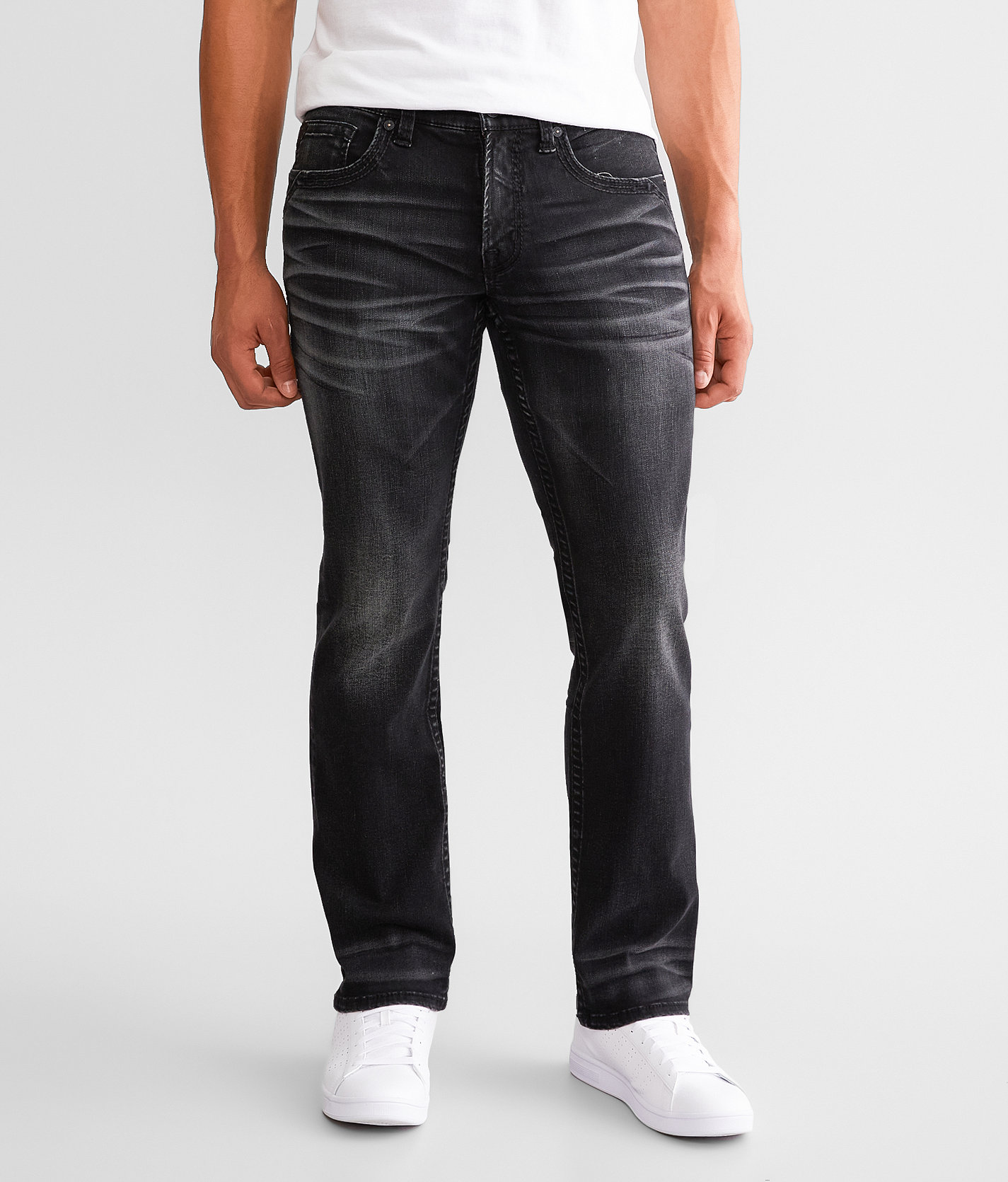 Salvage Mayhem Straight Stretch Jean - Men's Jeans in Aigio