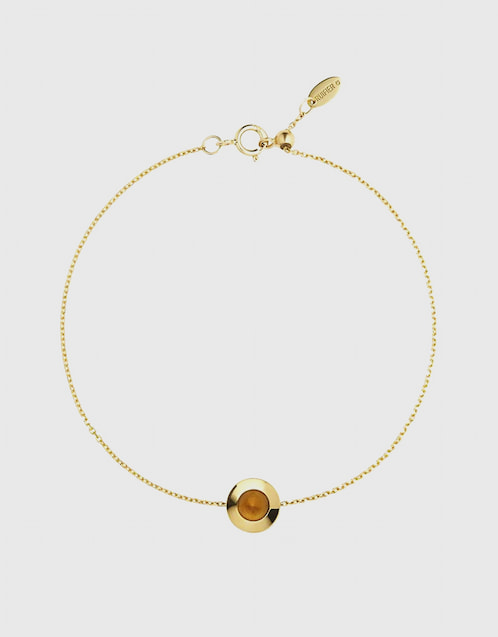 Gems of Cosmo Citrine 18ct Yellow Gold Bracelet