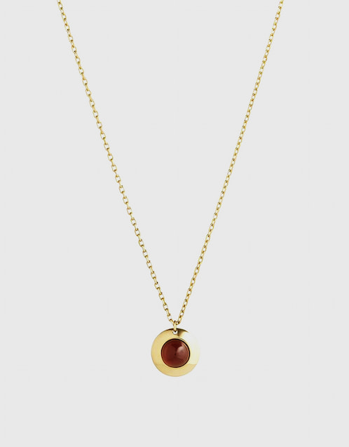 Gems of Cosmo Garnet 18ct Yellow Gold Necklace