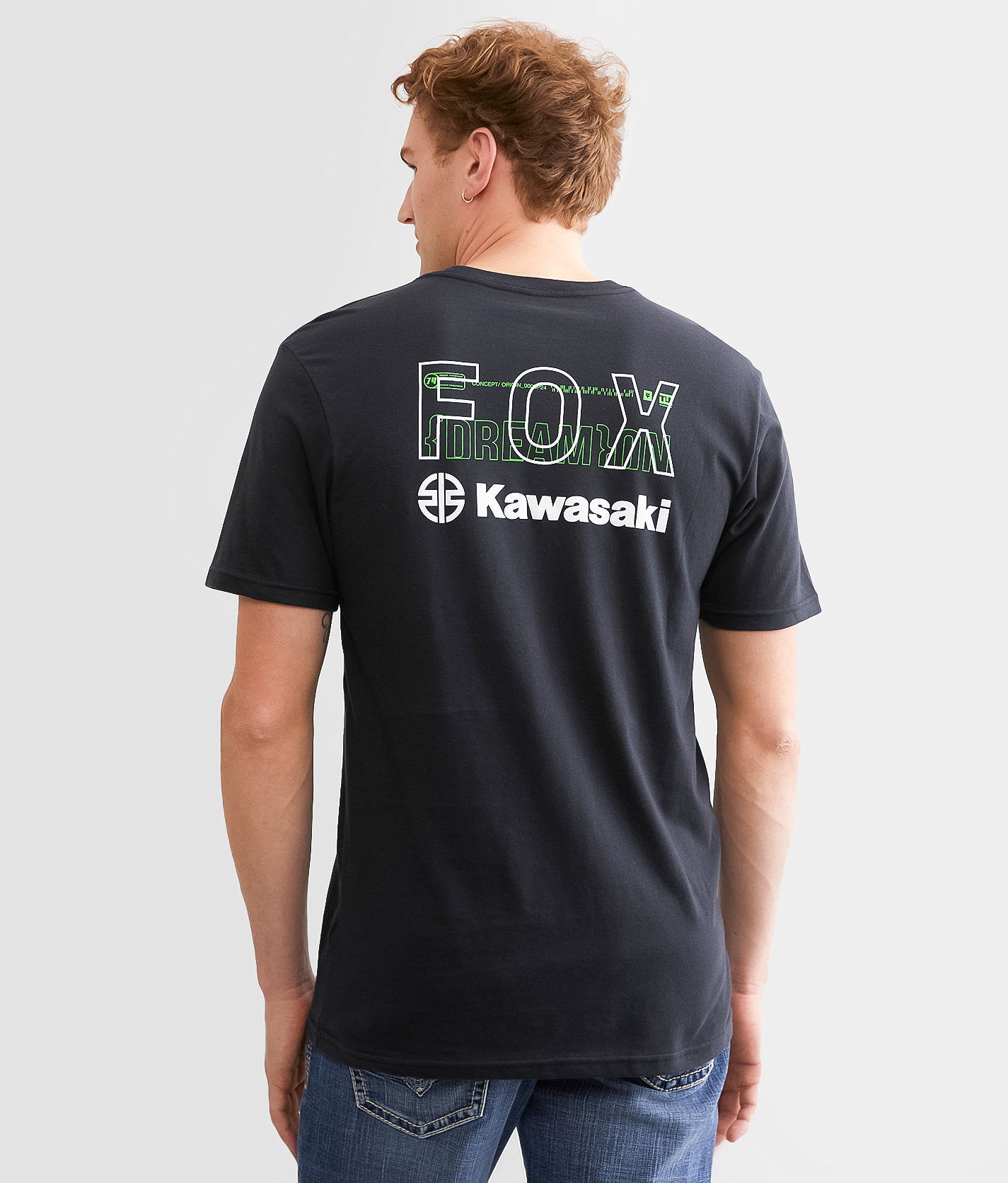 Fox Kawasaki T-Shirt - Men's T-Shirts in Black