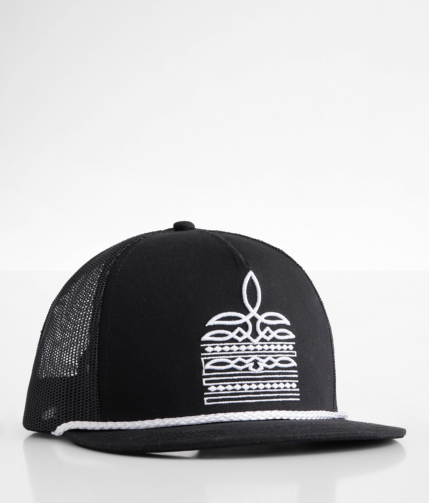 Lost Calf Ringle Trucker Hat - Men's Hats in Black