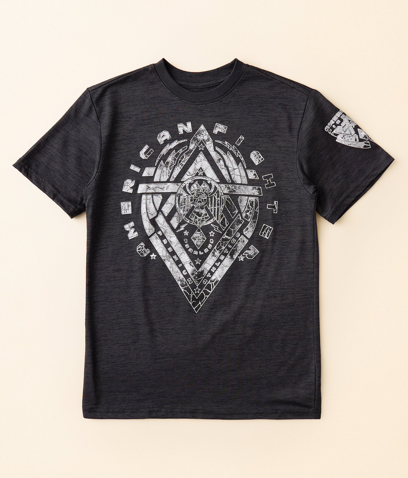 Boys - American Fighter Glenwillow T-Shirt - Boy's T-Shirts in Pitch Black