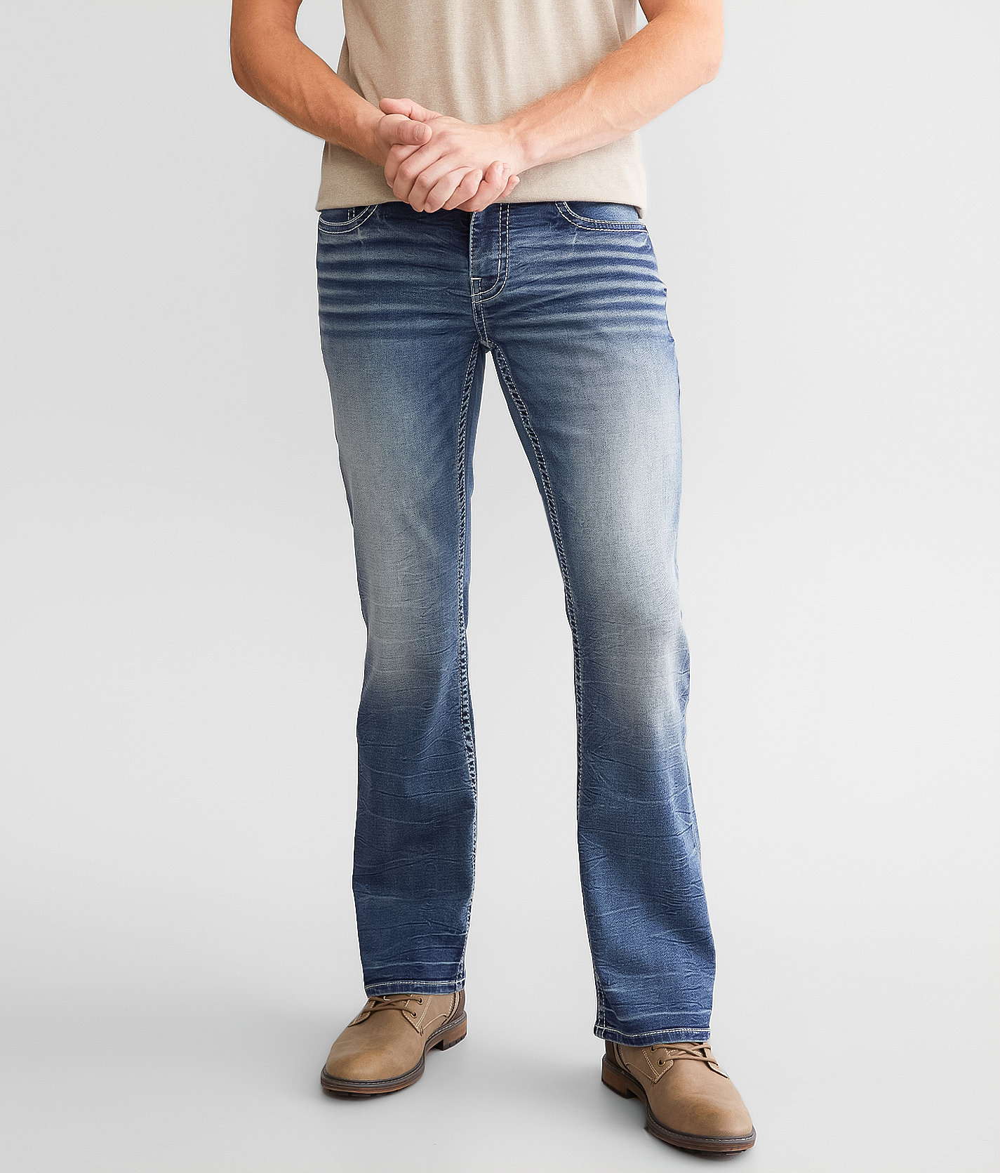 BKE Aiden Boot Stretch Jean - Men's Jeans in Oxer