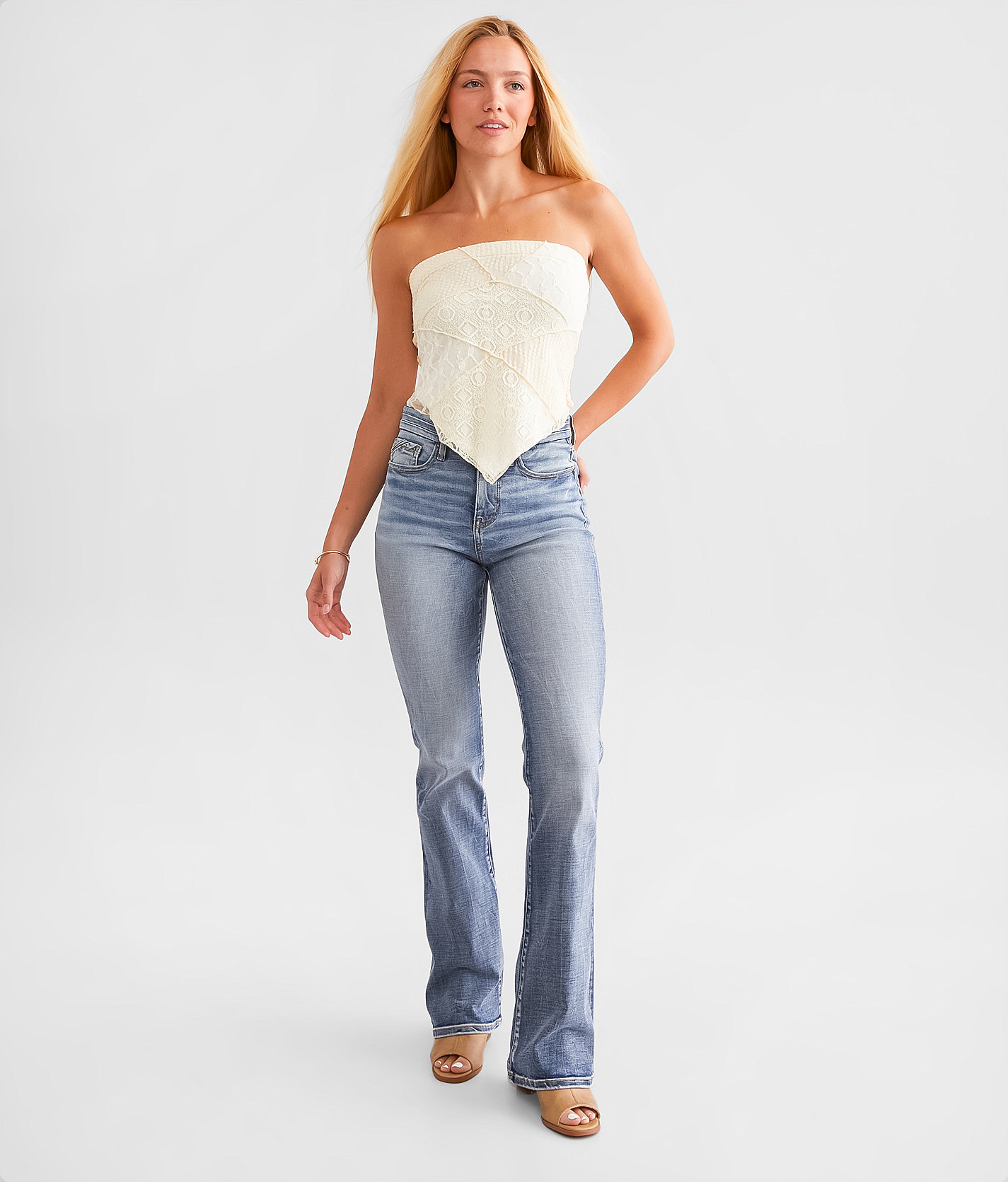 Buckle Black Fit No. 75 Boot Stretch Jean - Women's Jeans in Tanzania 7