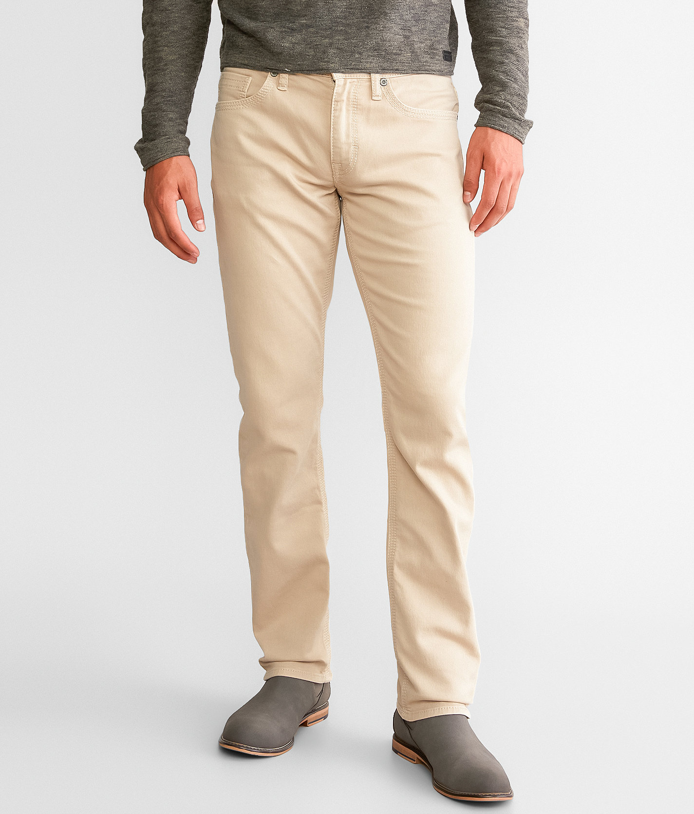 BKE Jake Straight Stretch Pant - Men's Pants in Latte