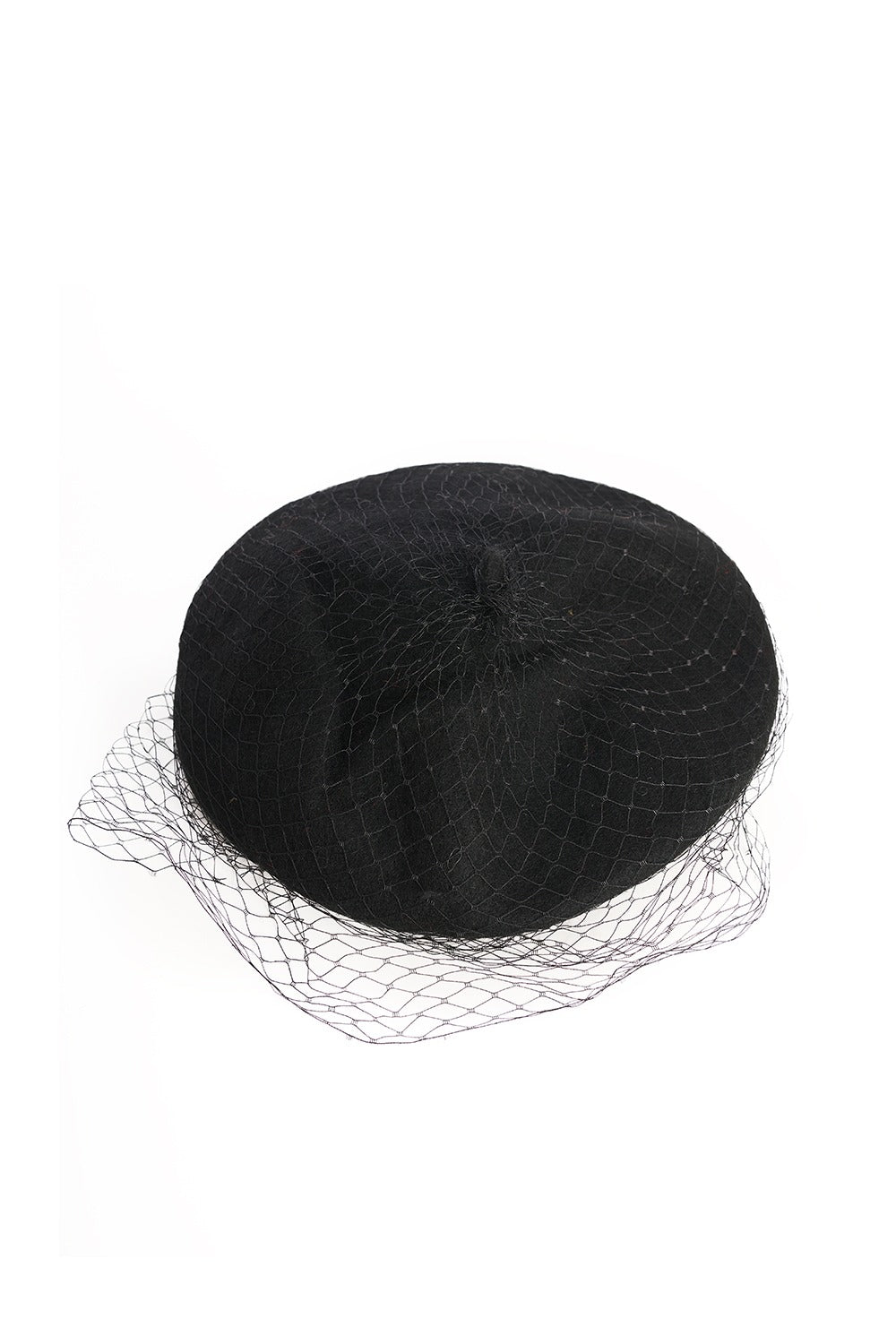 Black Maggie Net Beret