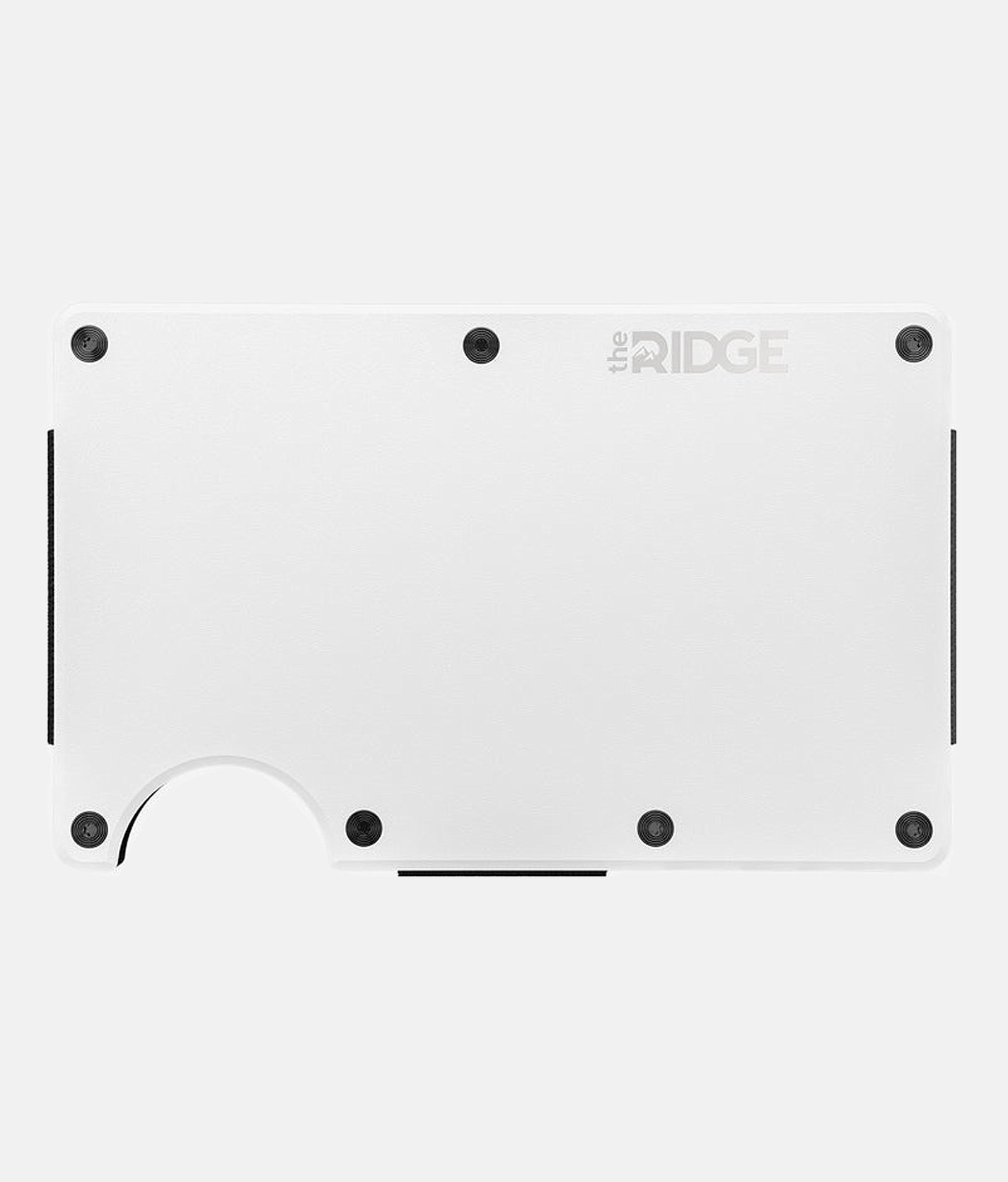 The Ridge Polar White Money Clip Wallet - Men's Bags & Wallets in White