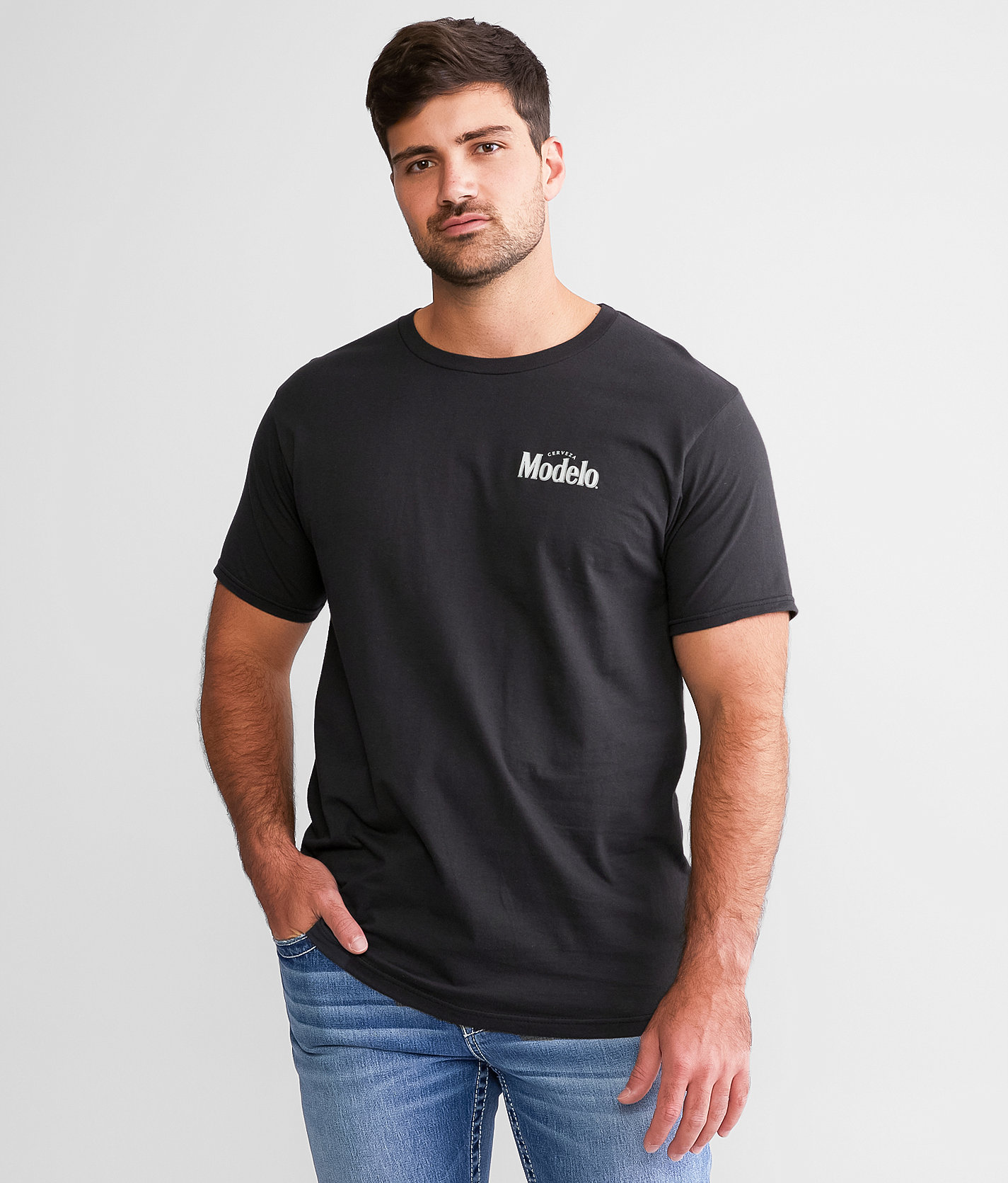 tee luv Modelo® Cerveza T-Shirt - Men's T-Shirts in Vintage Black