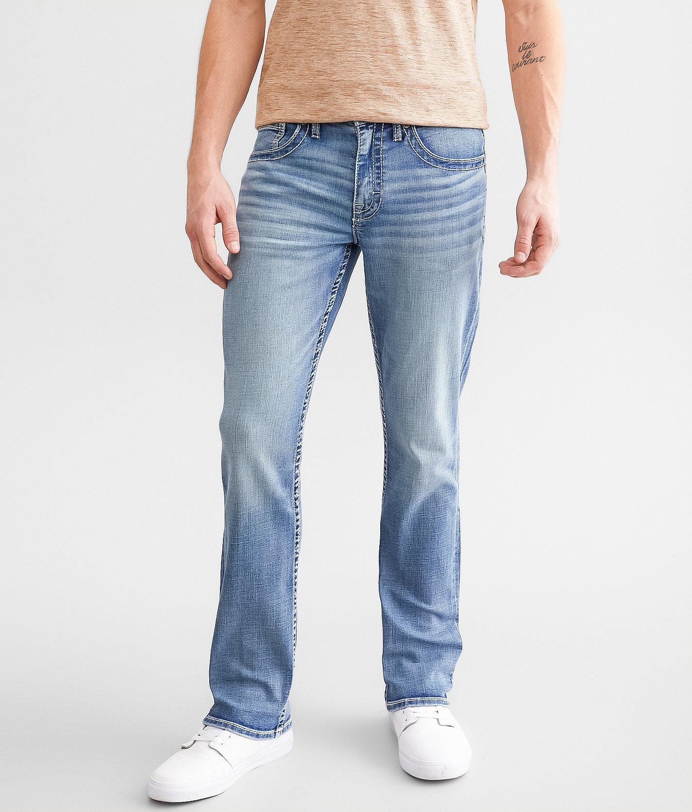 BKE Jake Straight Stretch Jean - Men's Jeans in Malabari