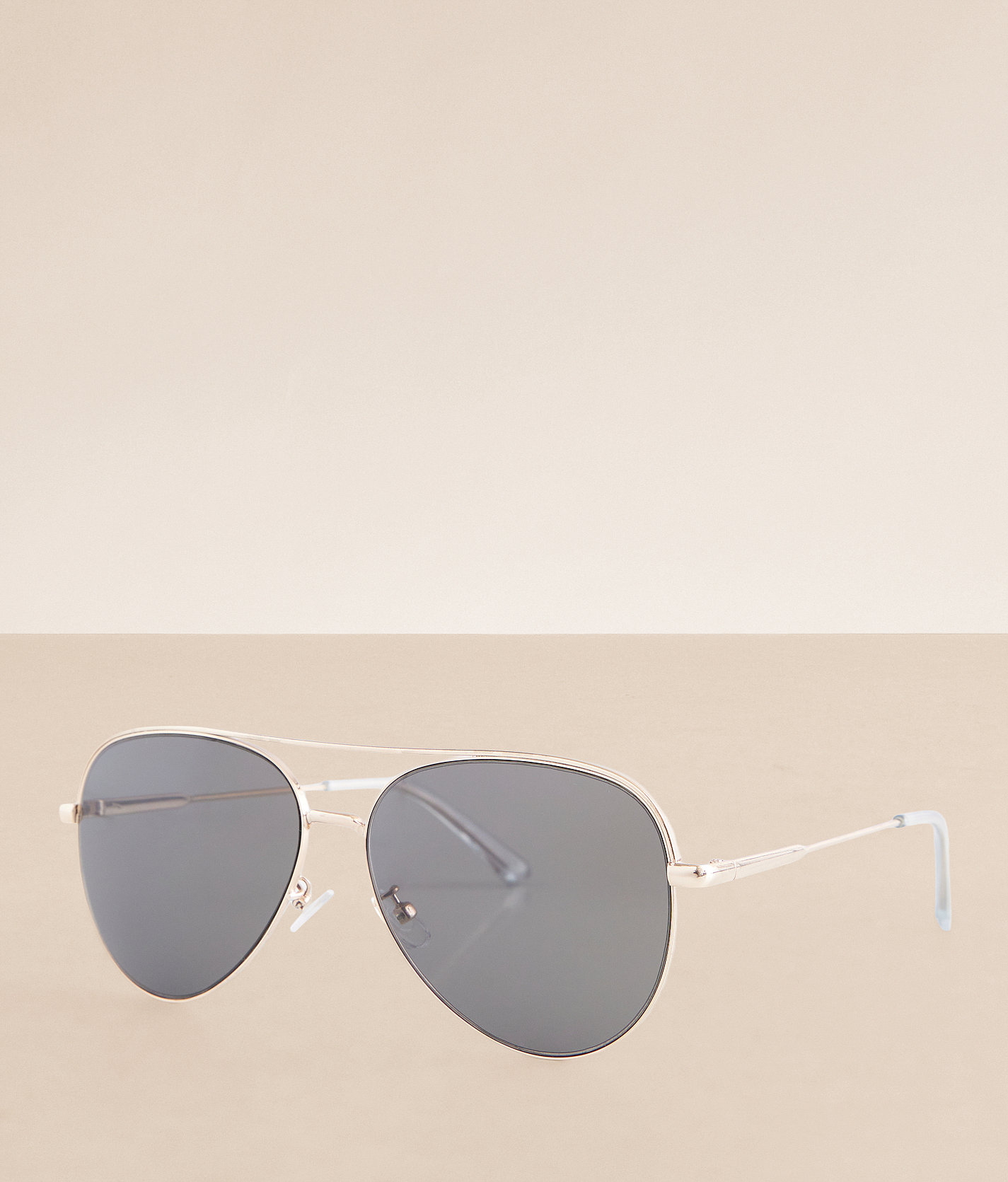 BKE Aviator Sunglasses - Women's Sunglasses & Glasses in Gold