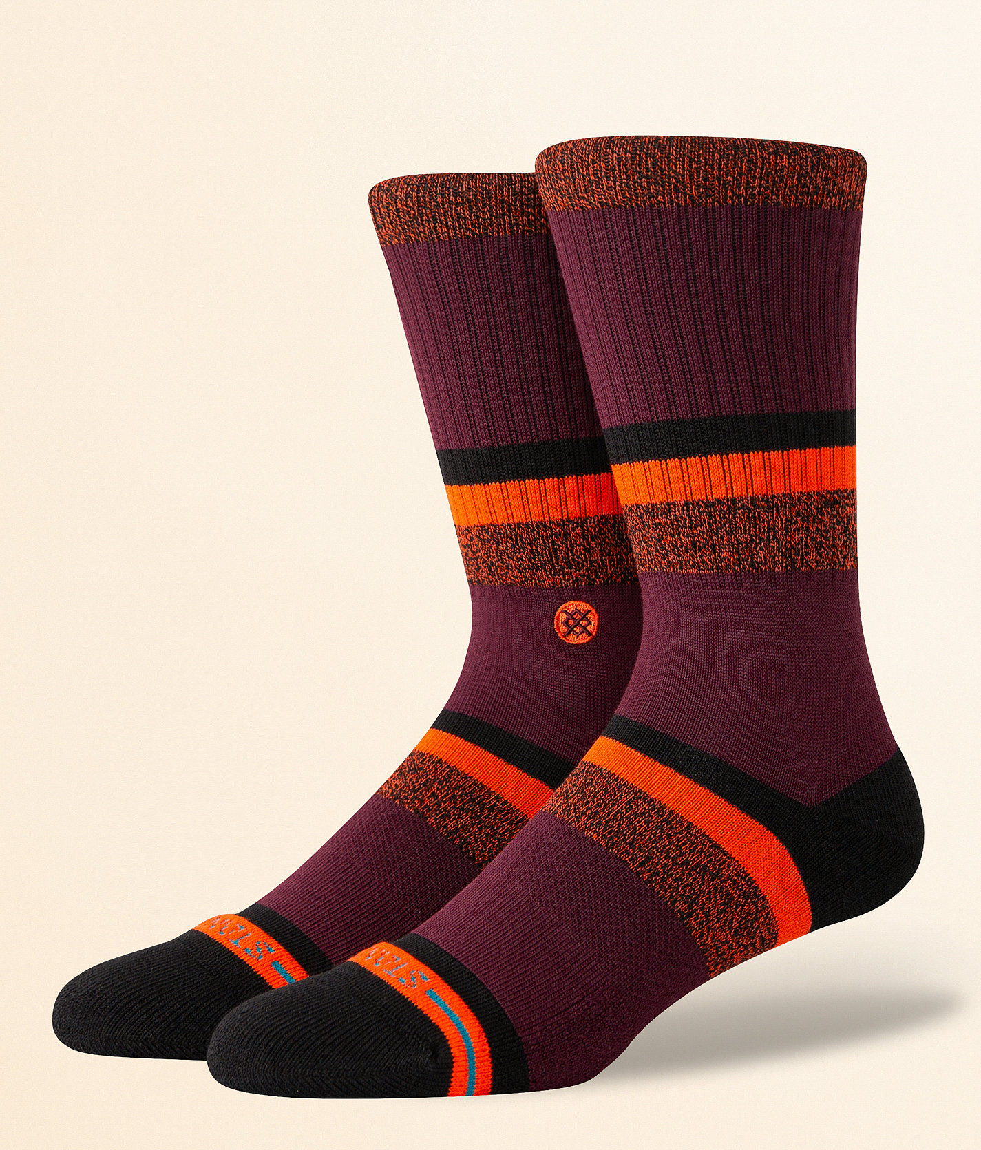 Stance Dante Socks - Men's Socks in Wine