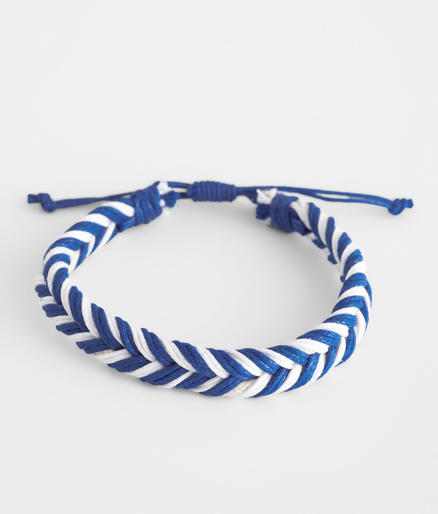 BKE Braided Bracelet - Men's Jewelry in Blue White