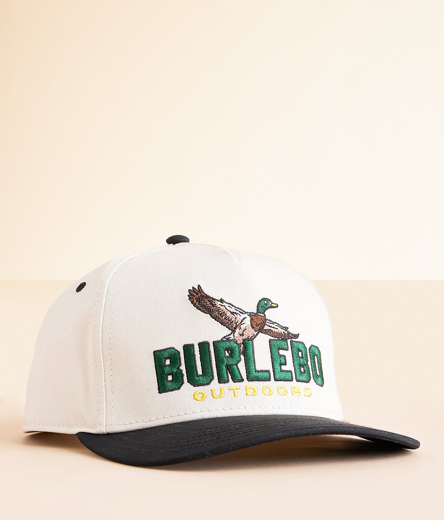 BURLEBO Mighty Duck Hat - Men's Hats in Cream Black