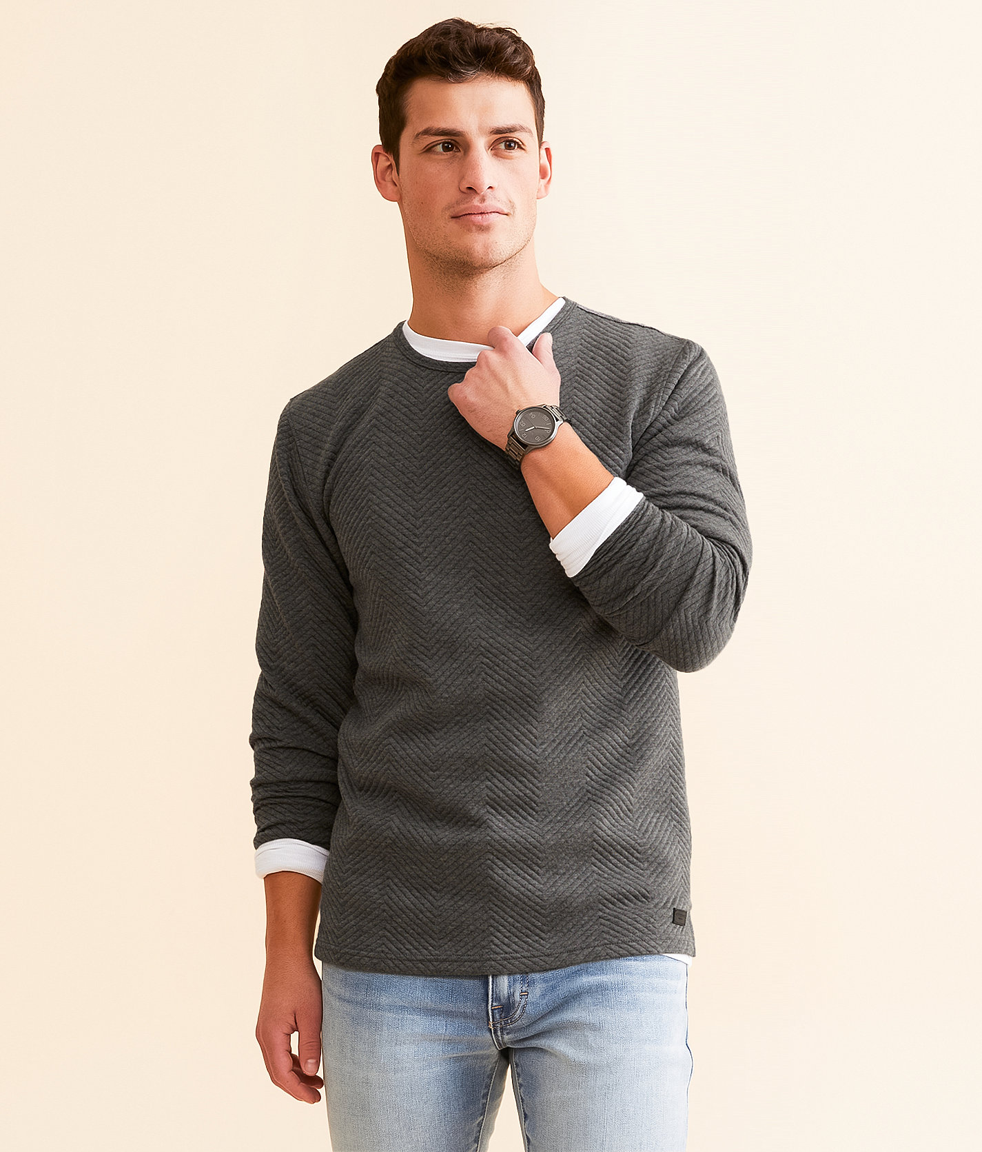 Outpost Makers Auton Pullover - Men's Sweatshirts in Charcoal
