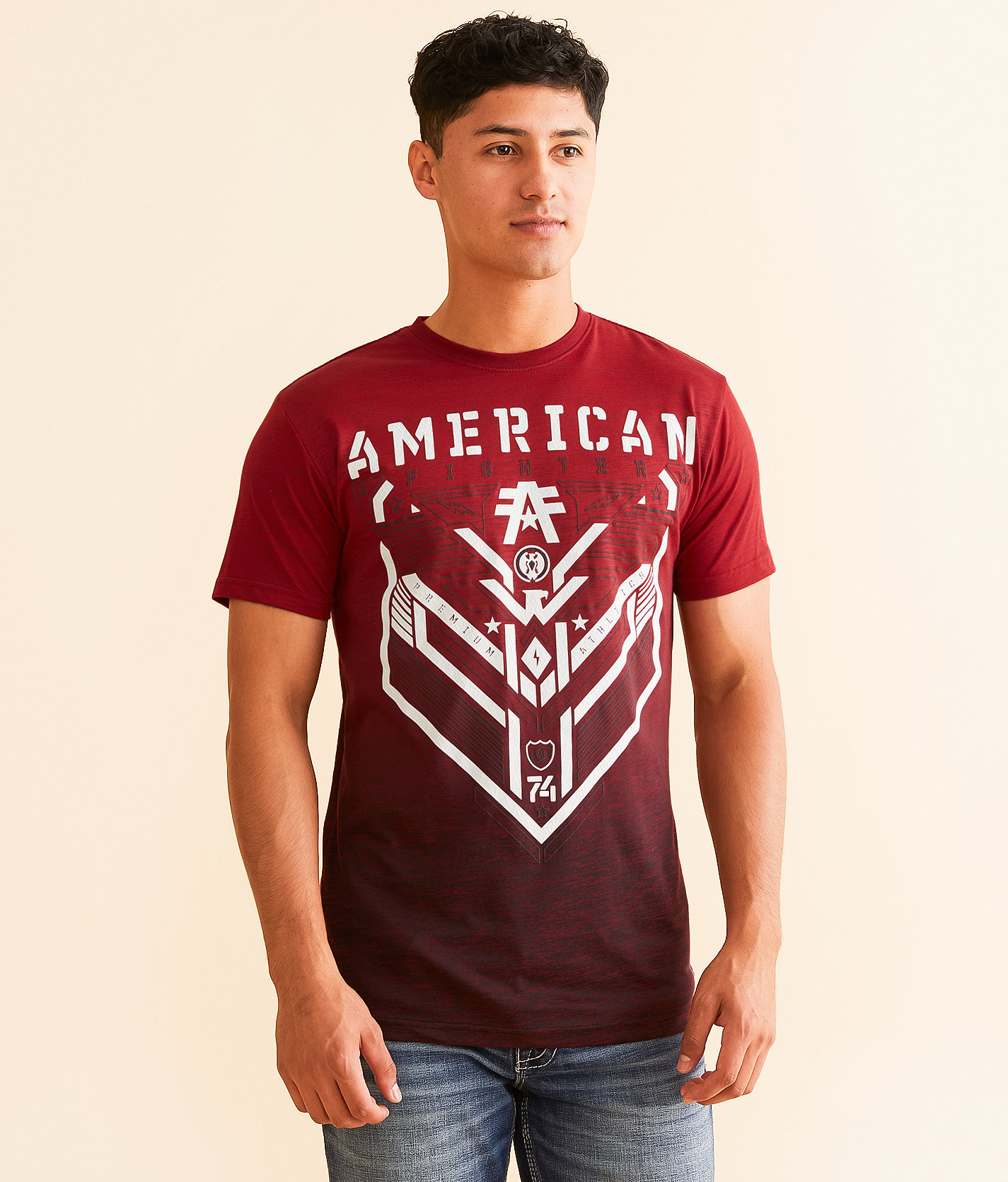 American Fighter Finley T-Shirt - Men's T-Shirts in Scooter Rhubarb