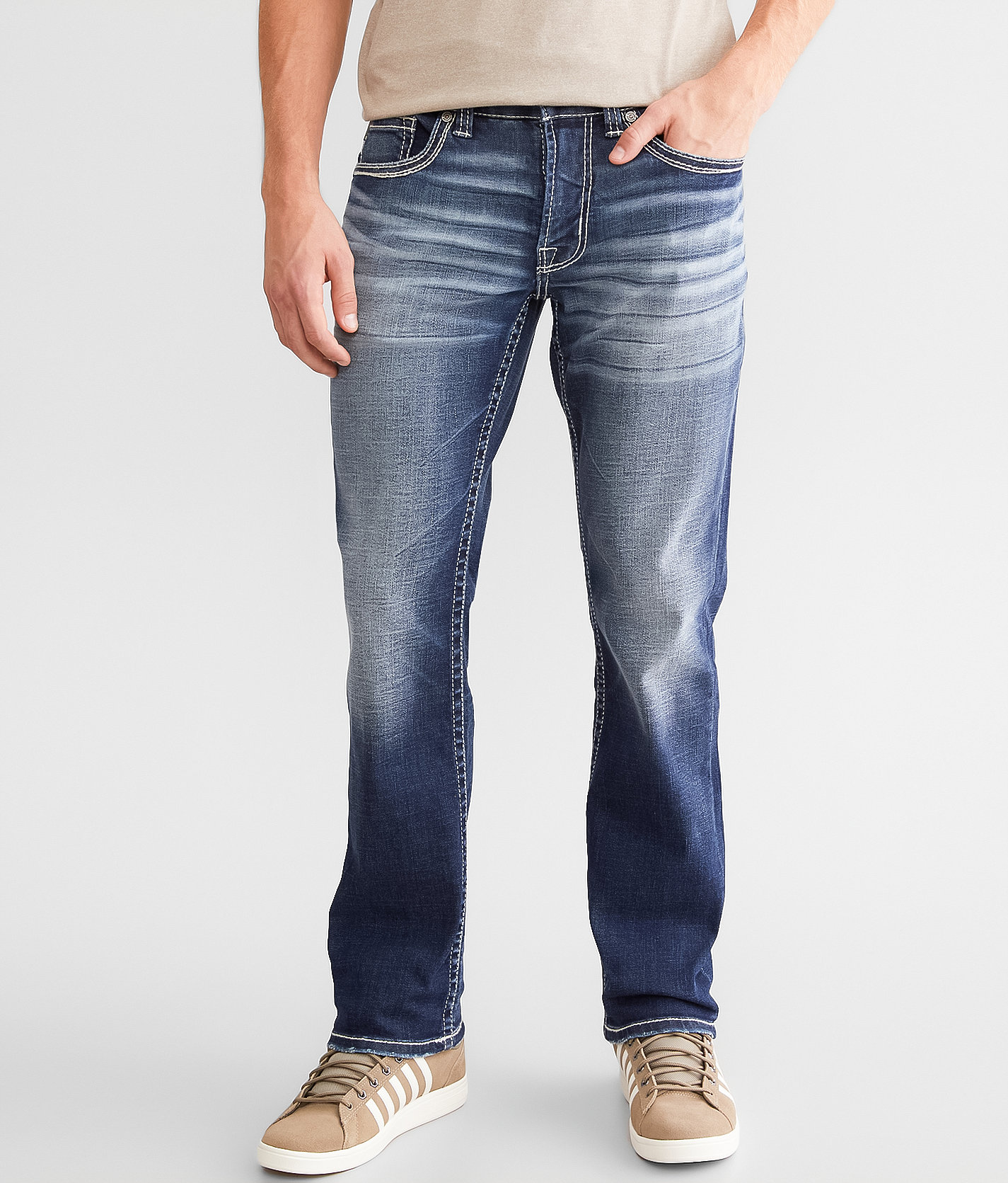 Salvage Mayhem Straight Stretch Jean - Men's Jeans in Preveza