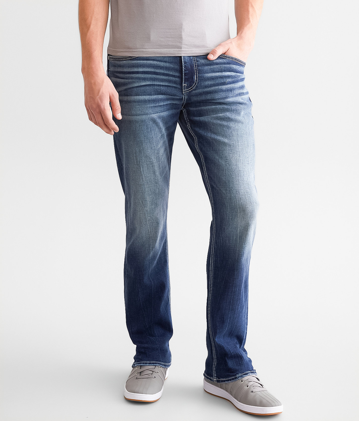 BKE Jake Straight Stretch Jean - Men's Jeans in Carpenter