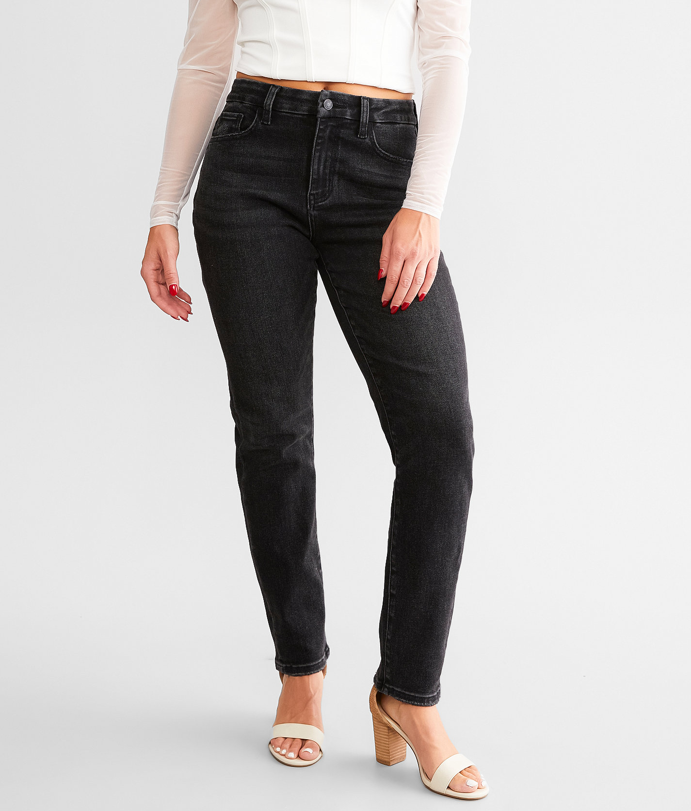 Willow & Root The Curvy Mom Jean - Women's Jeans in Ivo