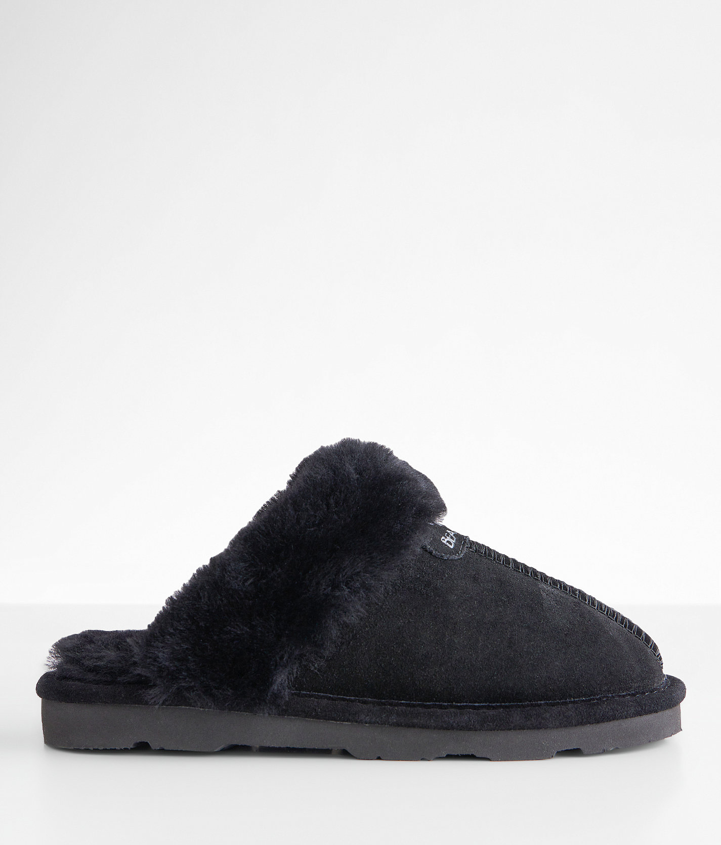 Bearpaw Loki II Leather Slipper - Women's Shoes in Black