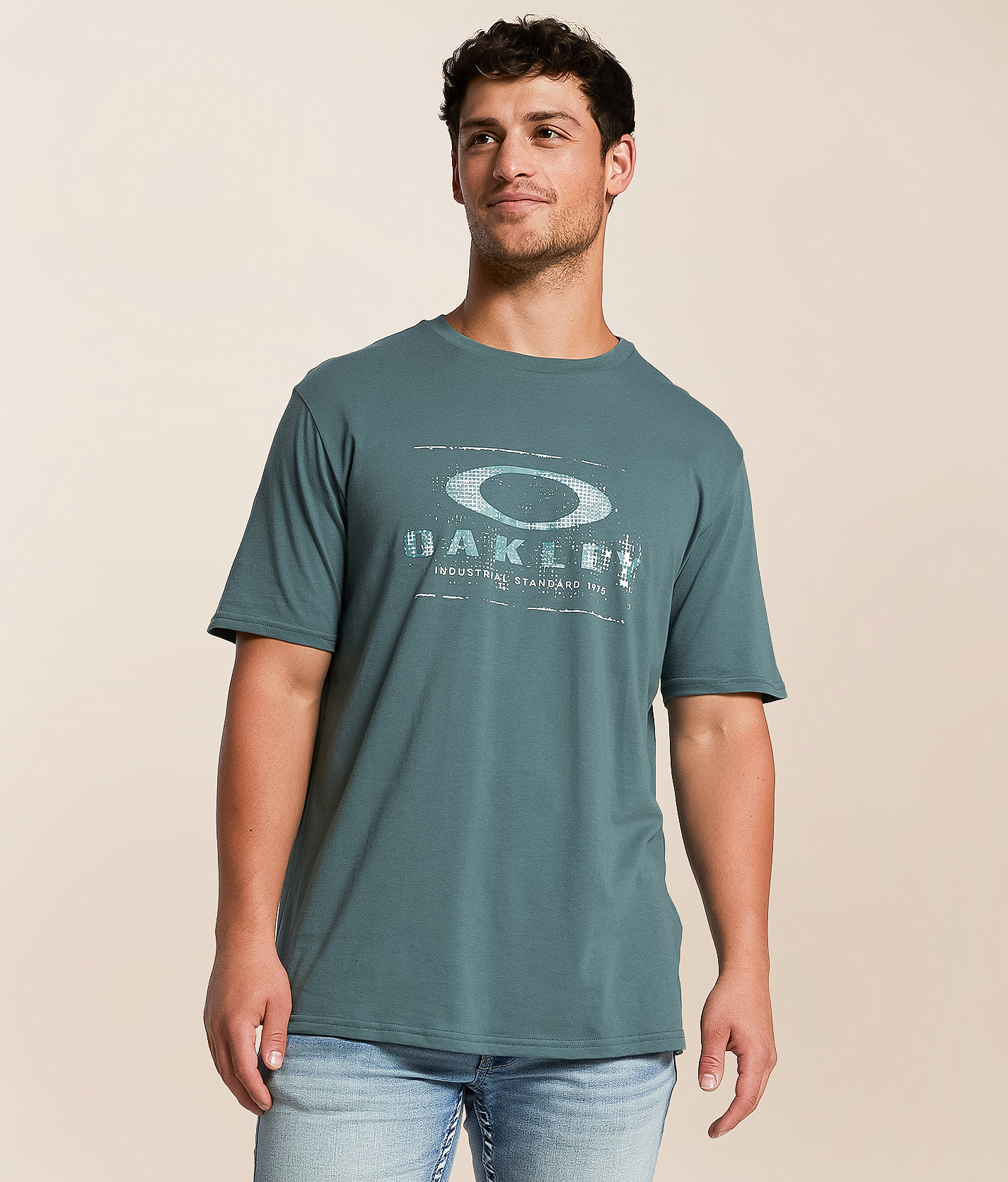 Oakley Machined T-Shirt - Men's T-Shirts in Dark Slate