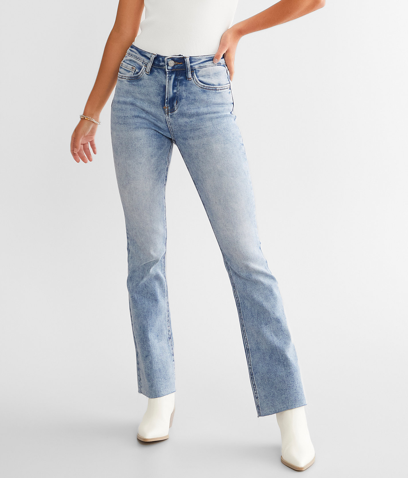 VERVET High Rise Boot Stretch Jean - Women's Jeans in Exceedingly