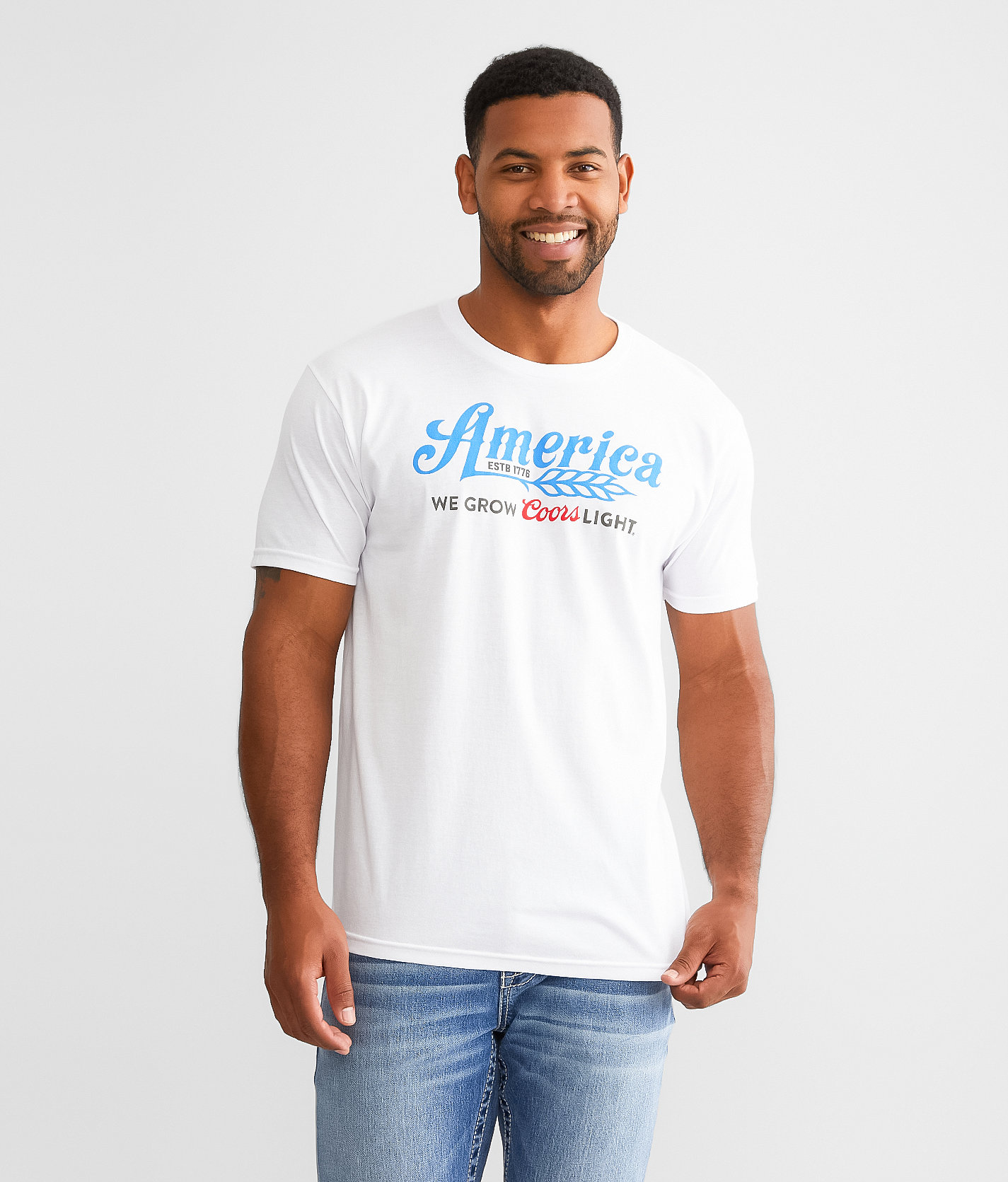 Rural Cloth Coors Light® T-Shirt - Men's T-Shirts in White