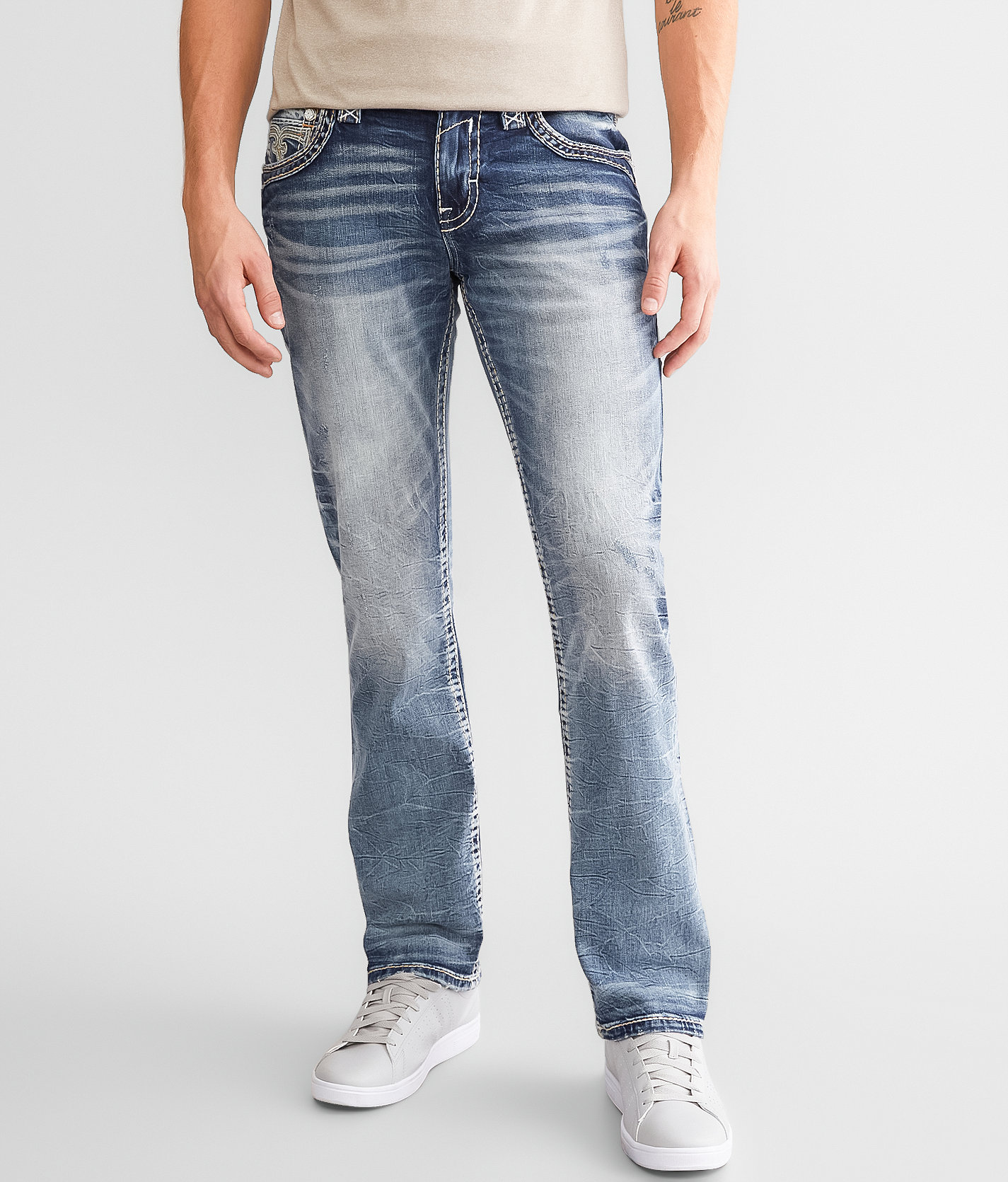 Rock Revival Raelyn Straight Stretch Jean - Men's Jeans in Raelyn J200