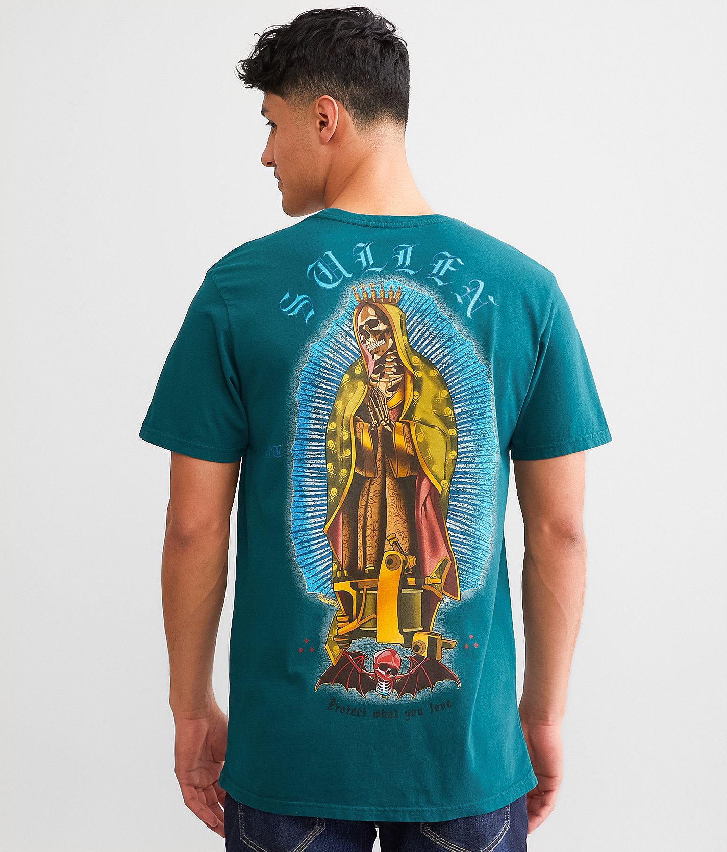 Sullen Tattooed Eternity T-Shirt - Men's T-Shirts in Atlantic Deep