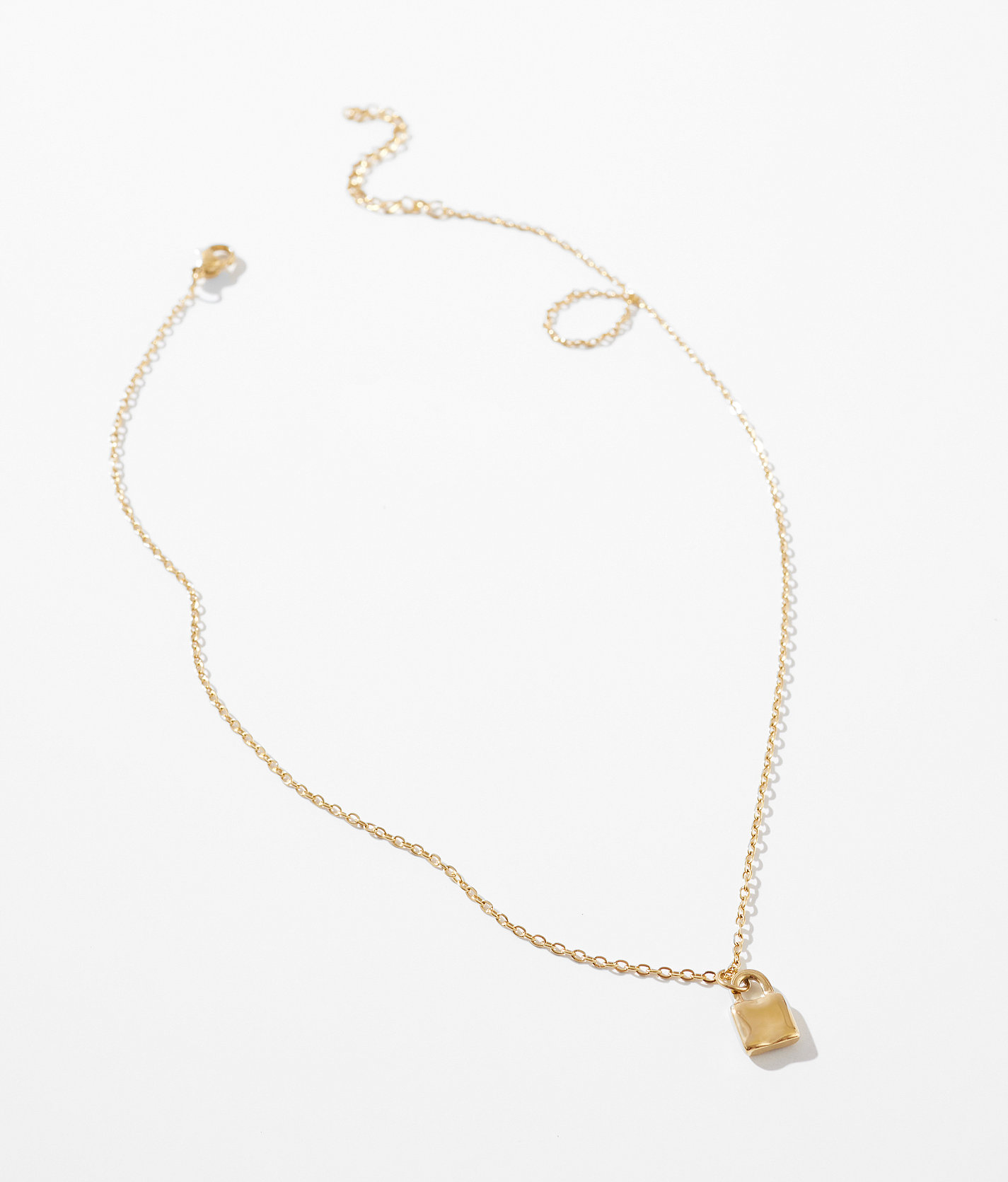 Sahira Jewelry Design Mini Lock Necklace - Women's Jewelry in Gold