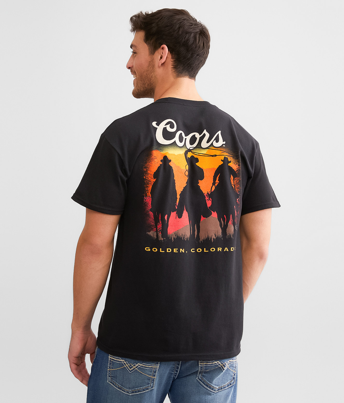 Changes Coors® 3 Cowboys T-Shirt - Men's T-Shirts in Black