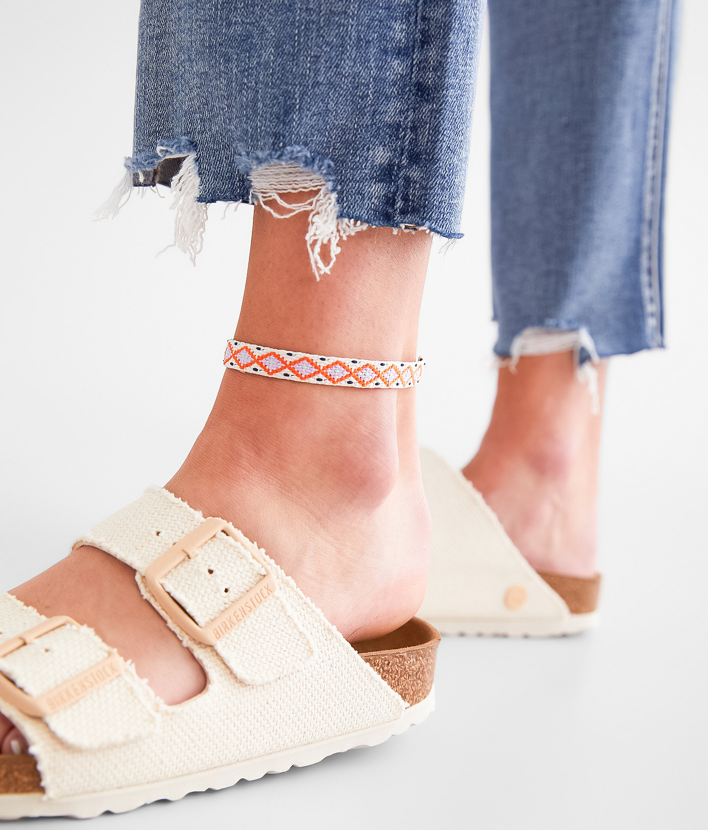 boutique by BKE Woven Anklet - Women's Jewelry in Multi