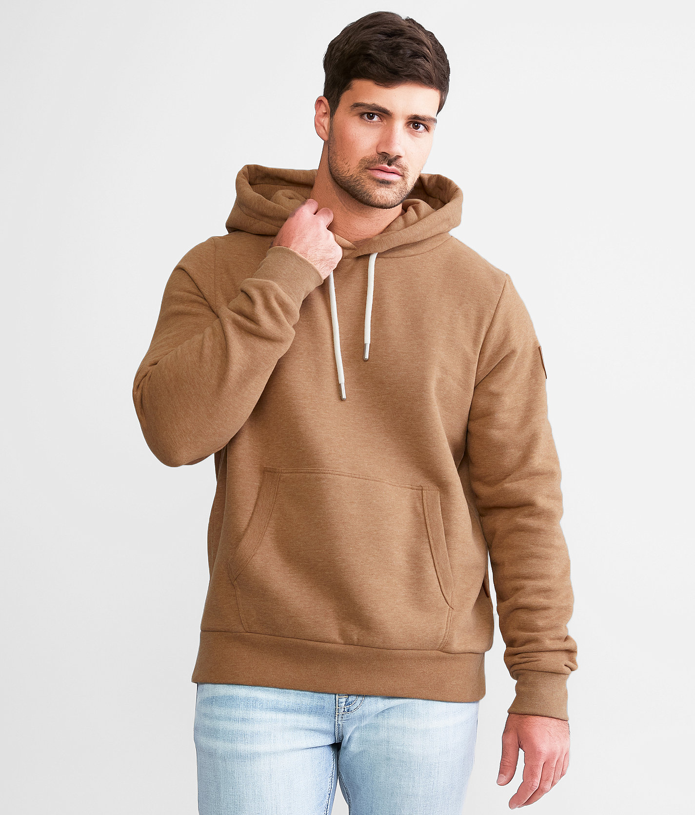 Wanakome Bill Hooded Sweatshirt - Men's Sweatshirts in Caramel