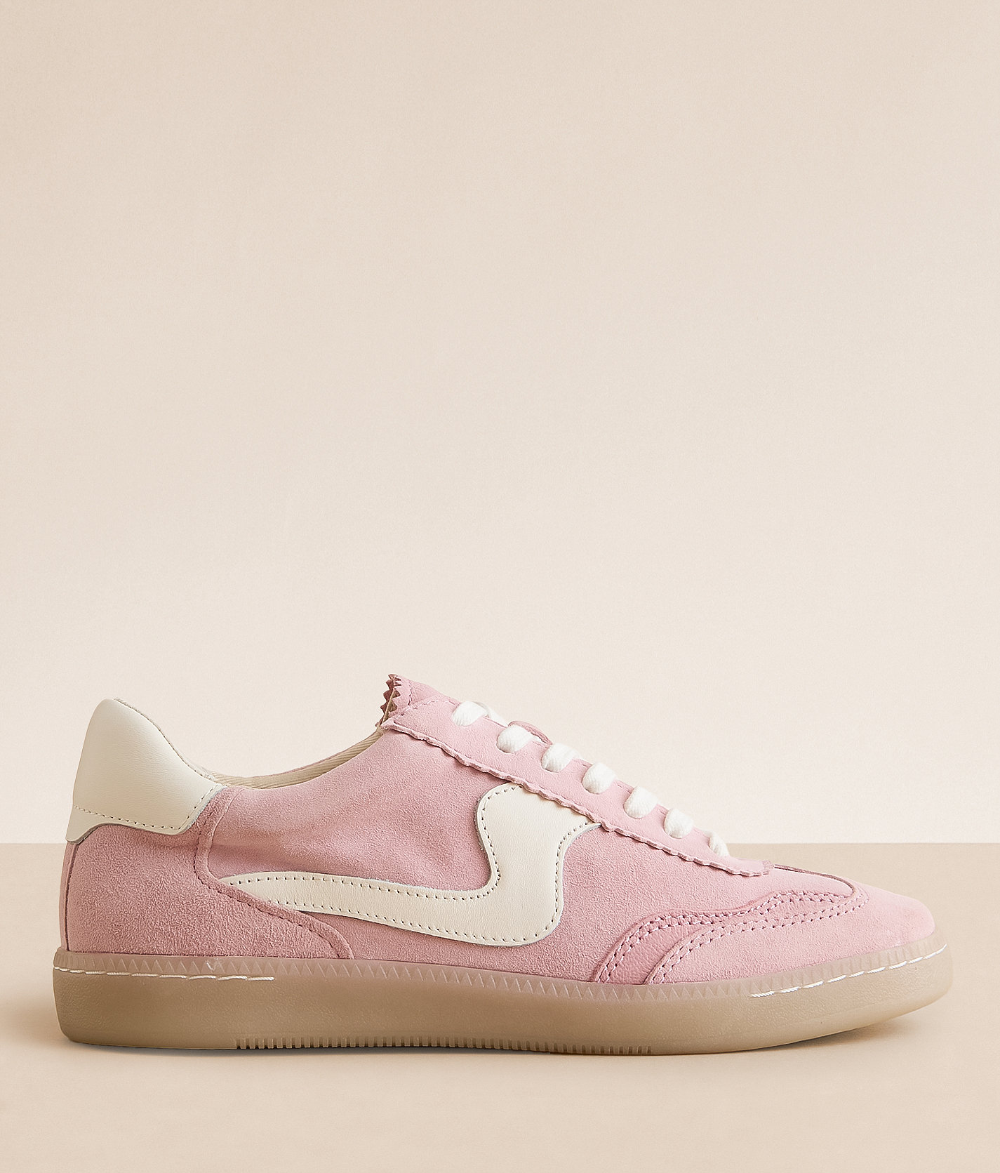 Dolce Vita Notice Leather Sneaker - Women's Shoes in Petal Pink