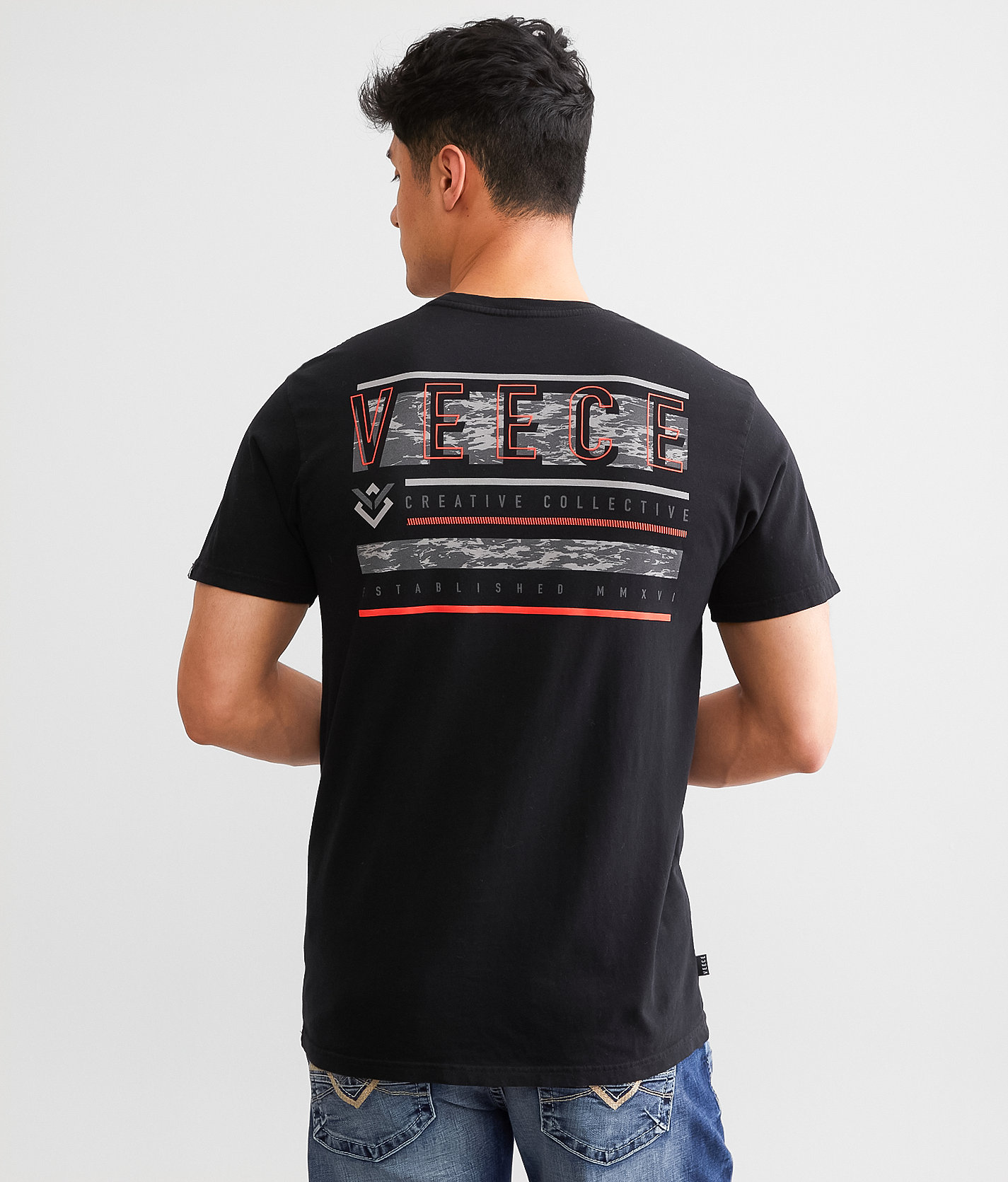 Veece Terrestrial T-Shirt - Men's T-Shirts in Black