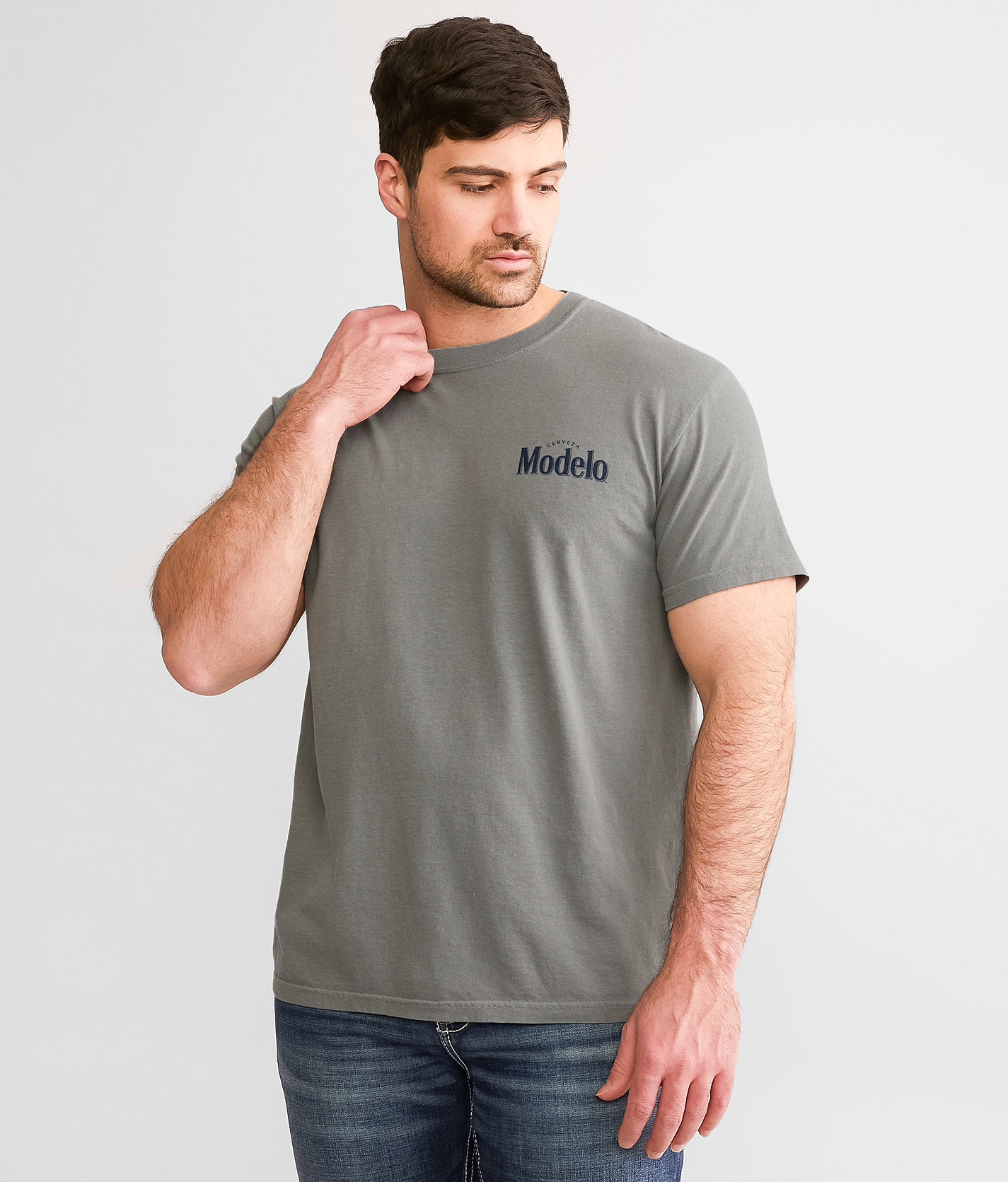 tee luv Cerveza Modelo™ T-Shirt - Men's T-Shirts in Grey