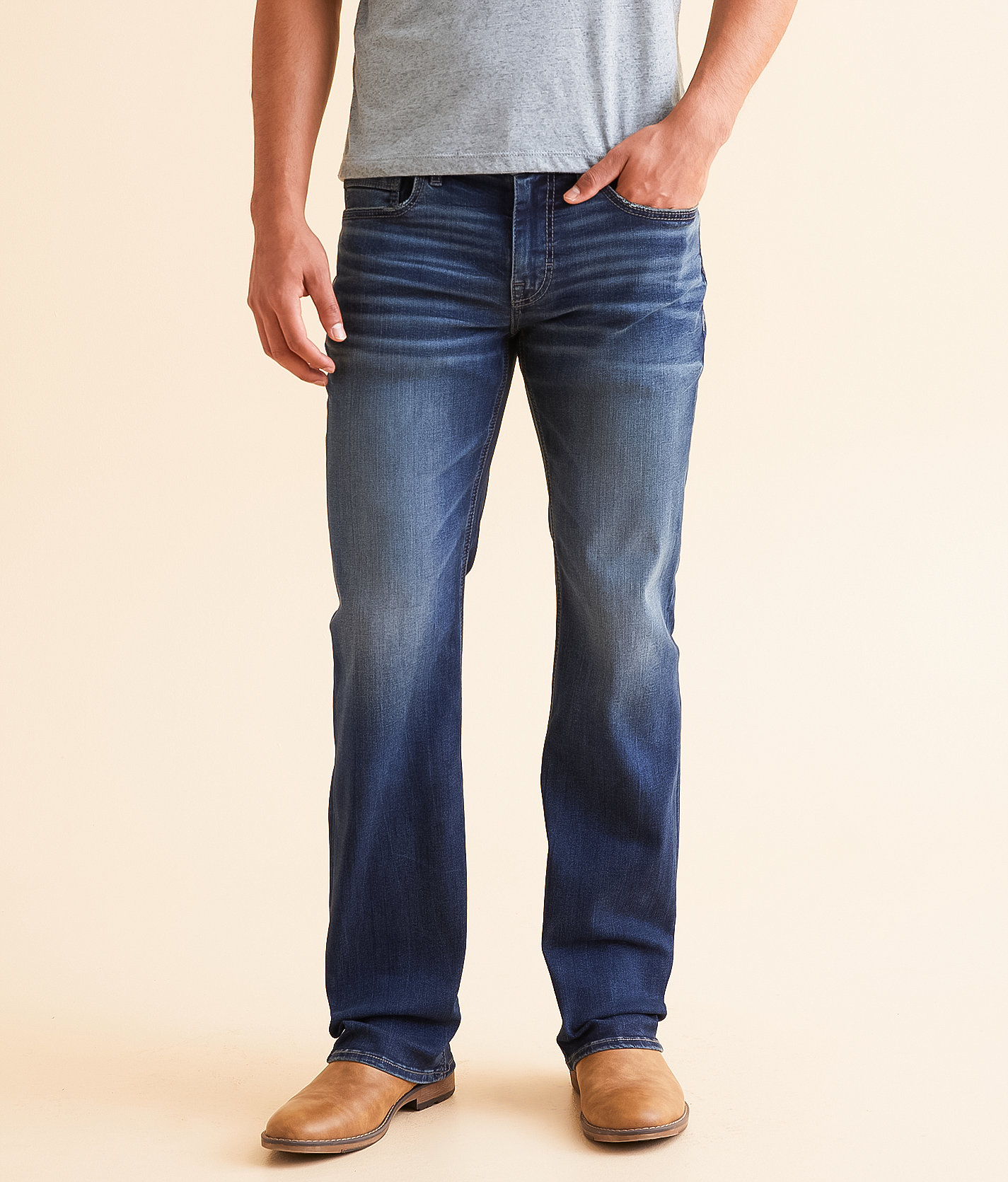 BKE Aiden Boot Stretch Jean - Men's Jeans in Pelzer