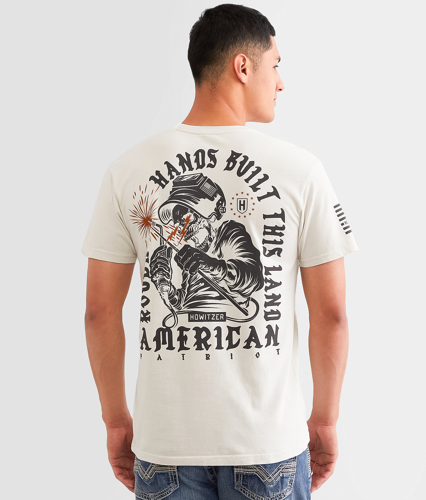 Howitzer Sparx T-Shirt - Men's T-Shirts in Lunar Rock