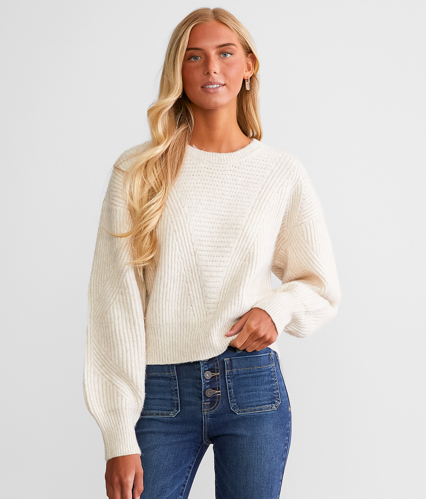 Z Supply Alaska Sweater - Women's Sweaters in Light Oatmeal Heather