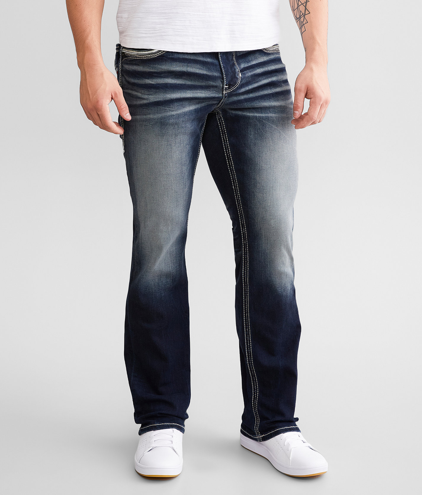 American Fighter Striker Straight Stretch Jean - Men's Jeans in Squadron